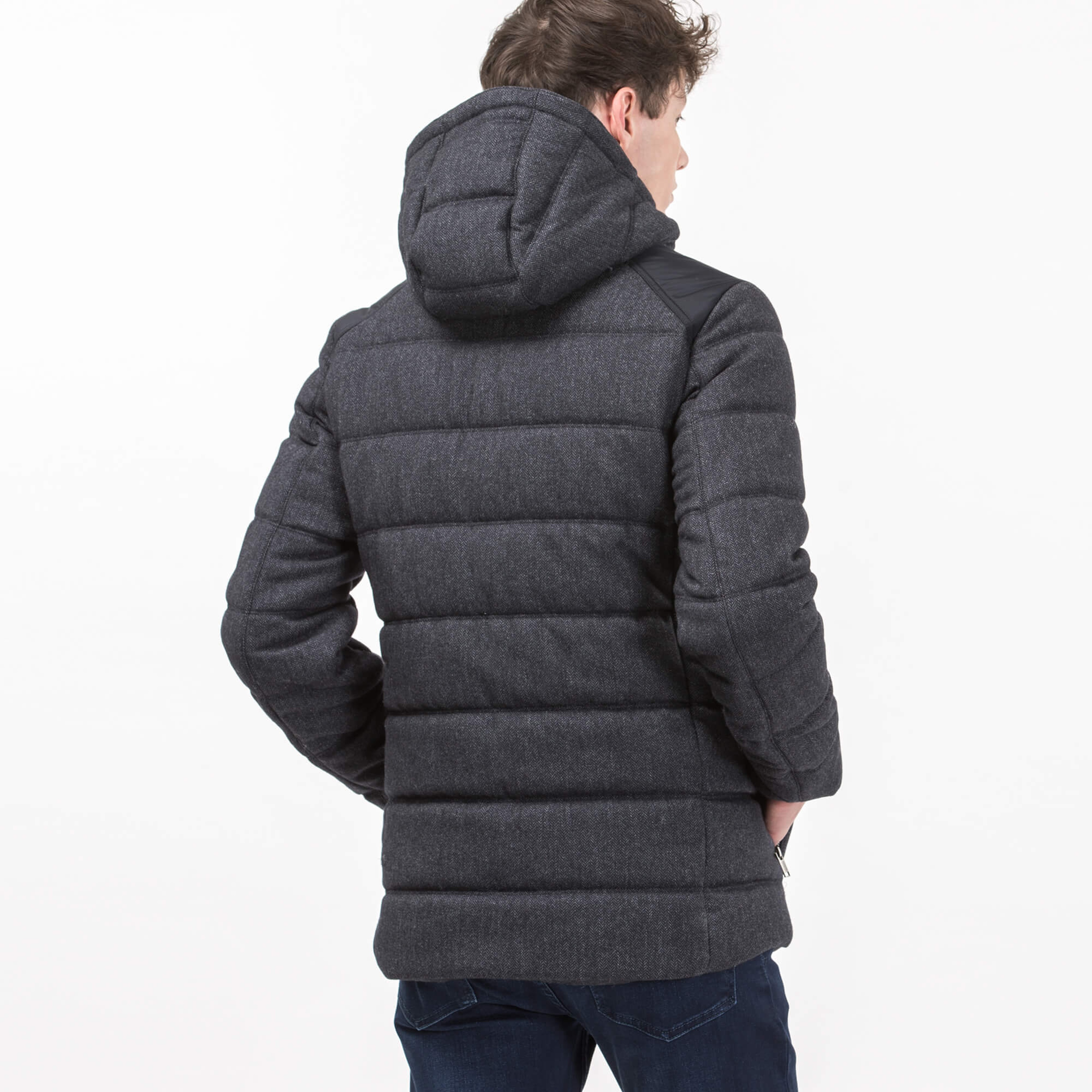 Lacoste Erkek Lacivert Mont