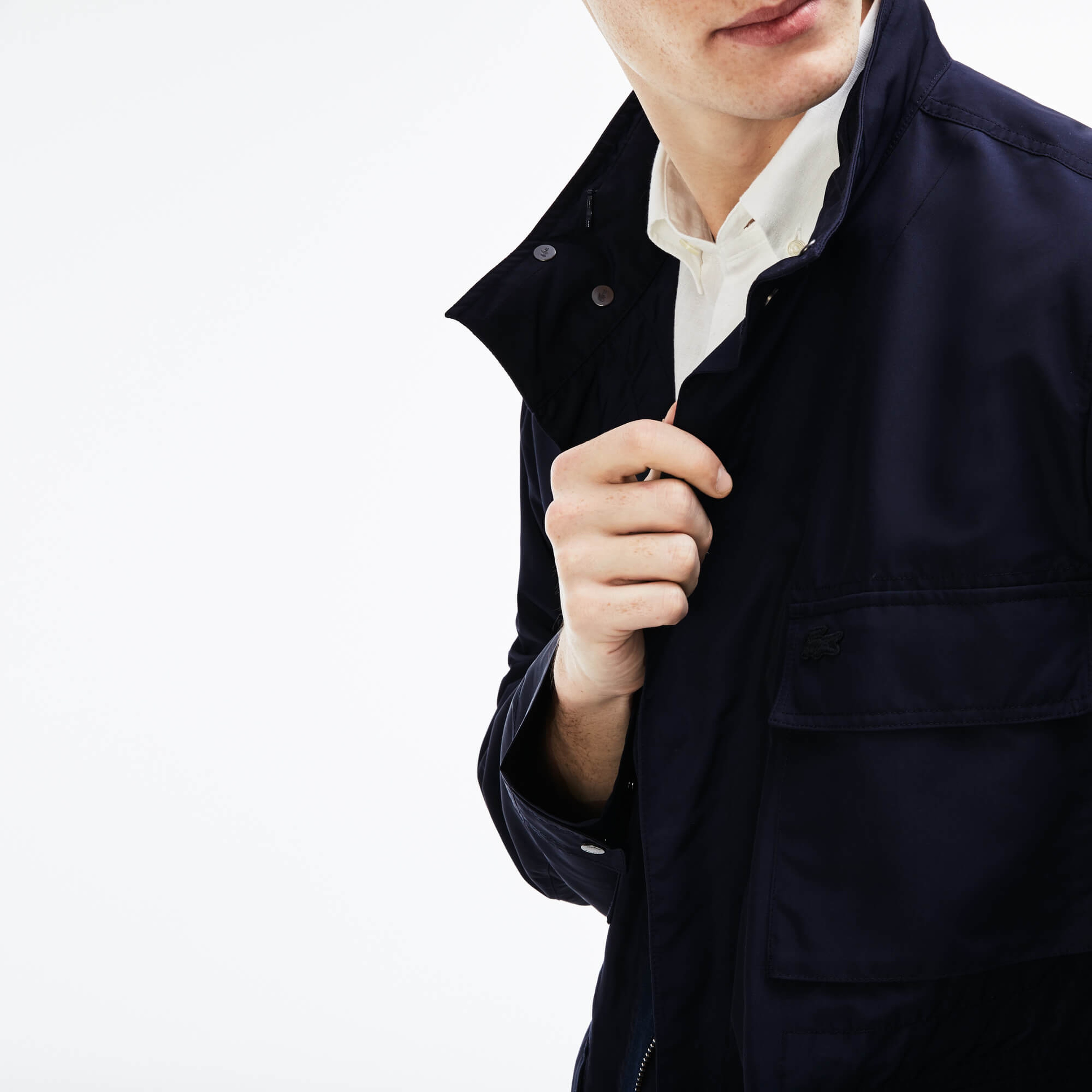 Lacoste Erkek Lacivert Mont