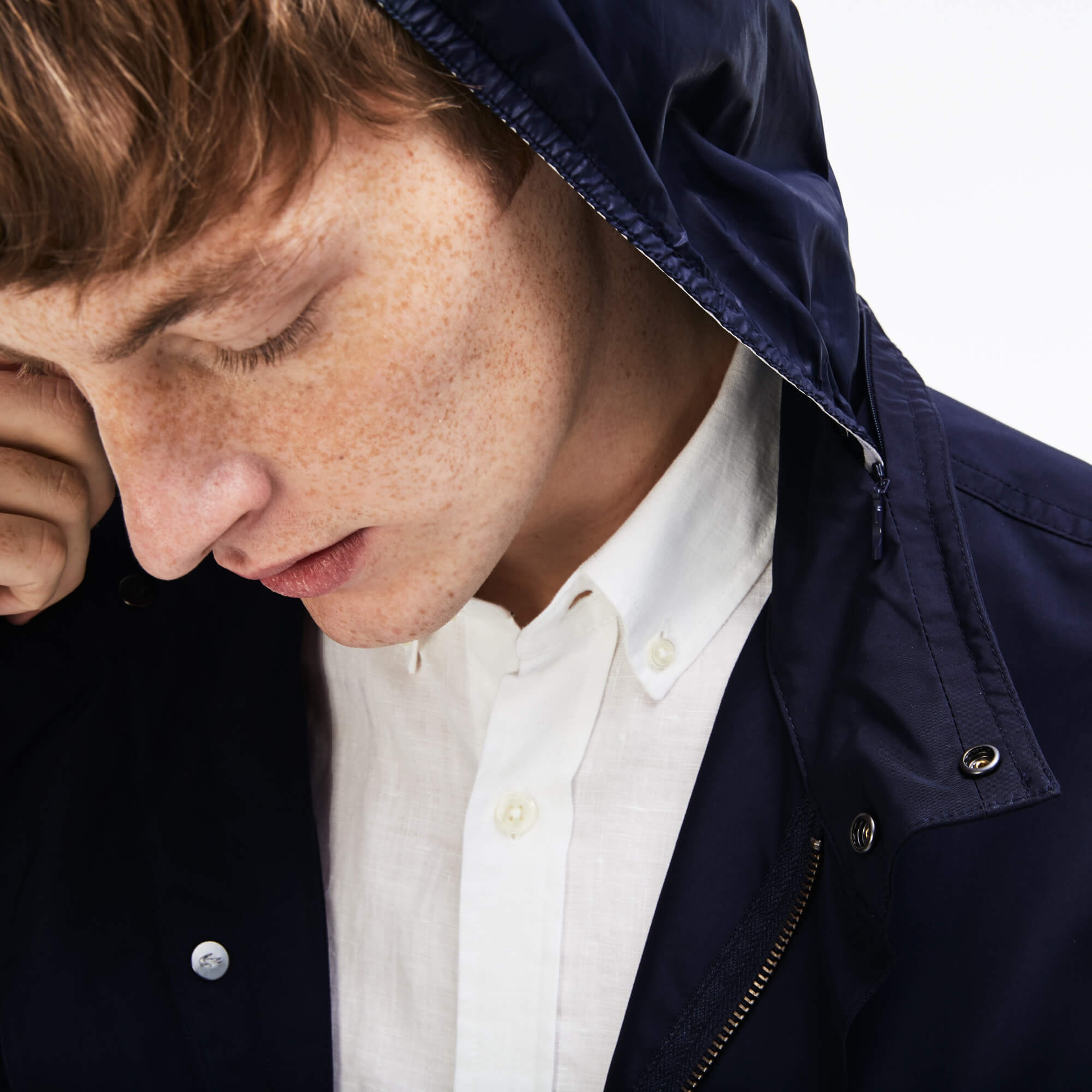 Lacoste Erkek Lacivert Mont