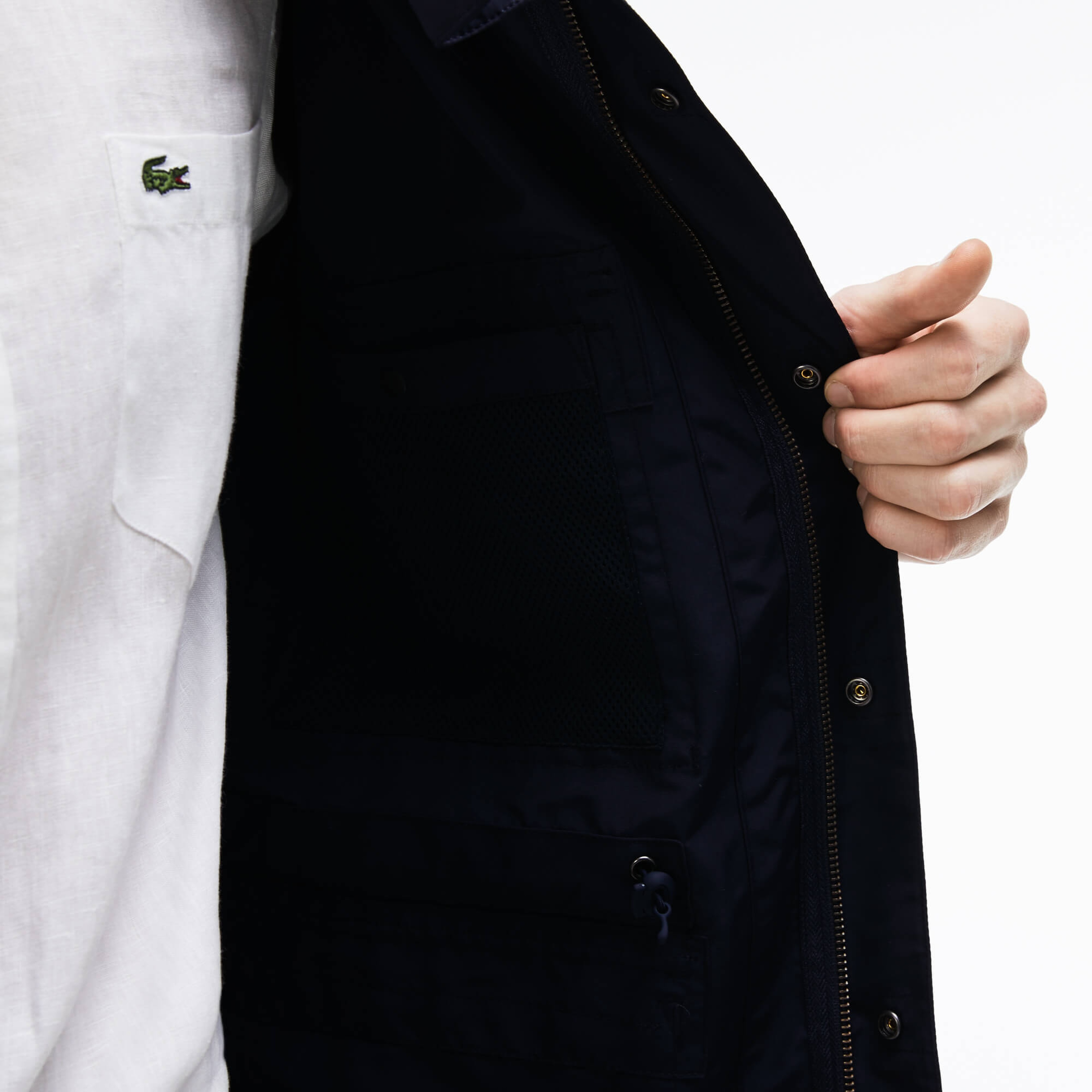 Lacoste Erkek Lacivert Mont