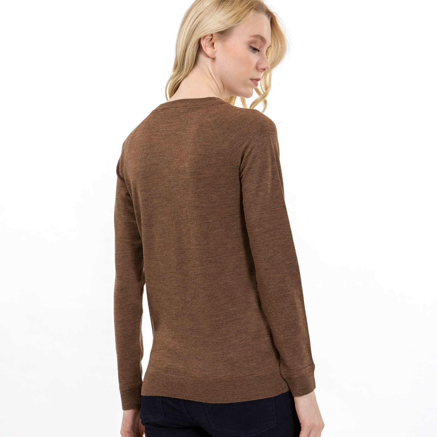 Lacoste Kadın Kahverengi Triko