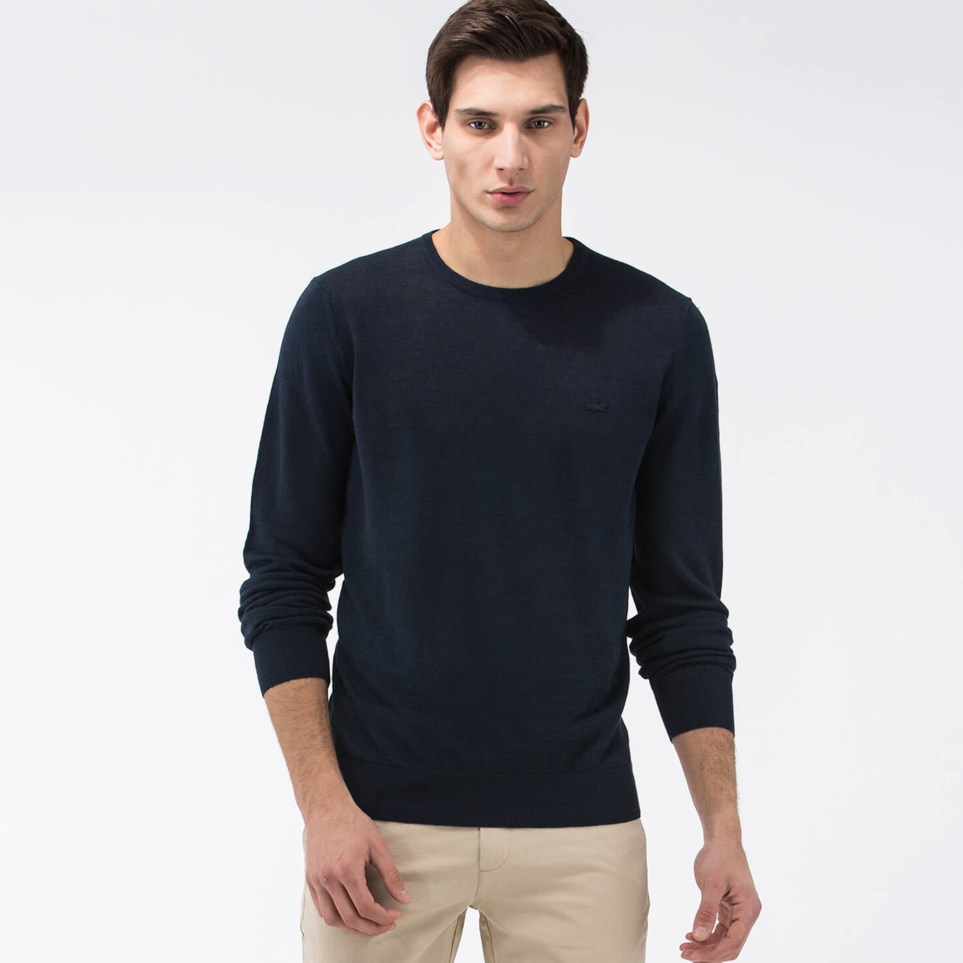 Lacoste Erkek Lacivert Triko