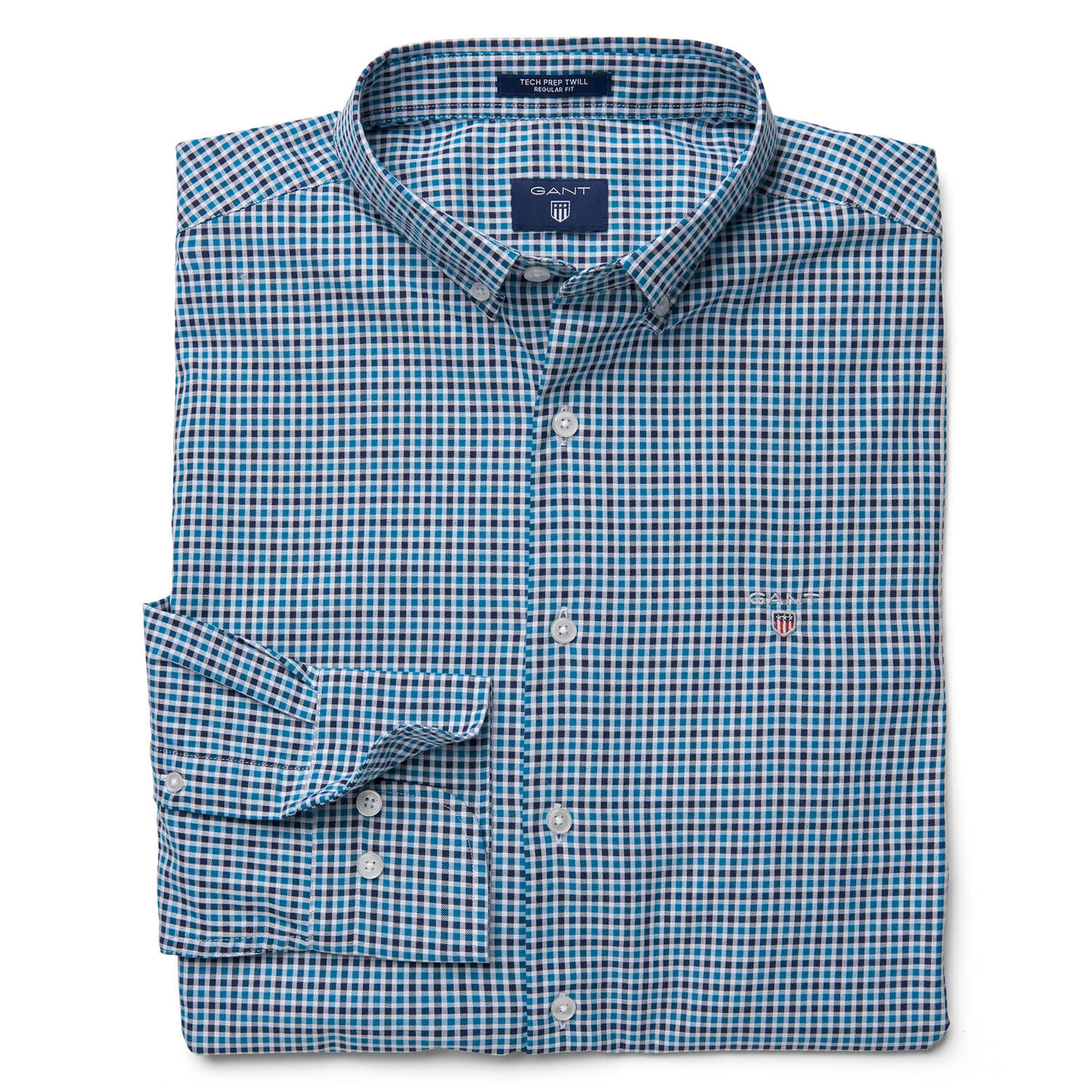 Gant Erkek Lacivert Uzun Kollu Regular Fit Gömlek