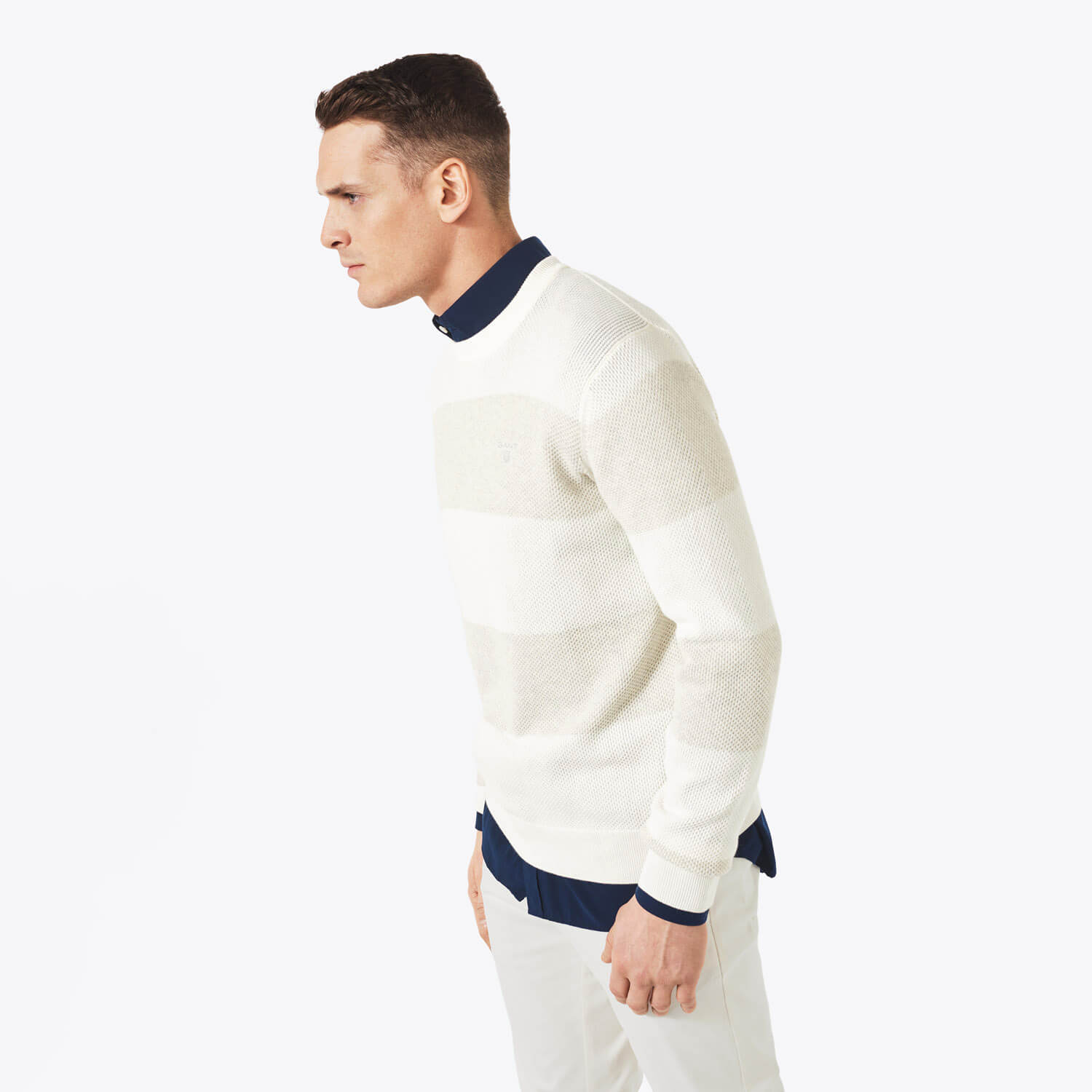 Gant Erkek Krem Triko