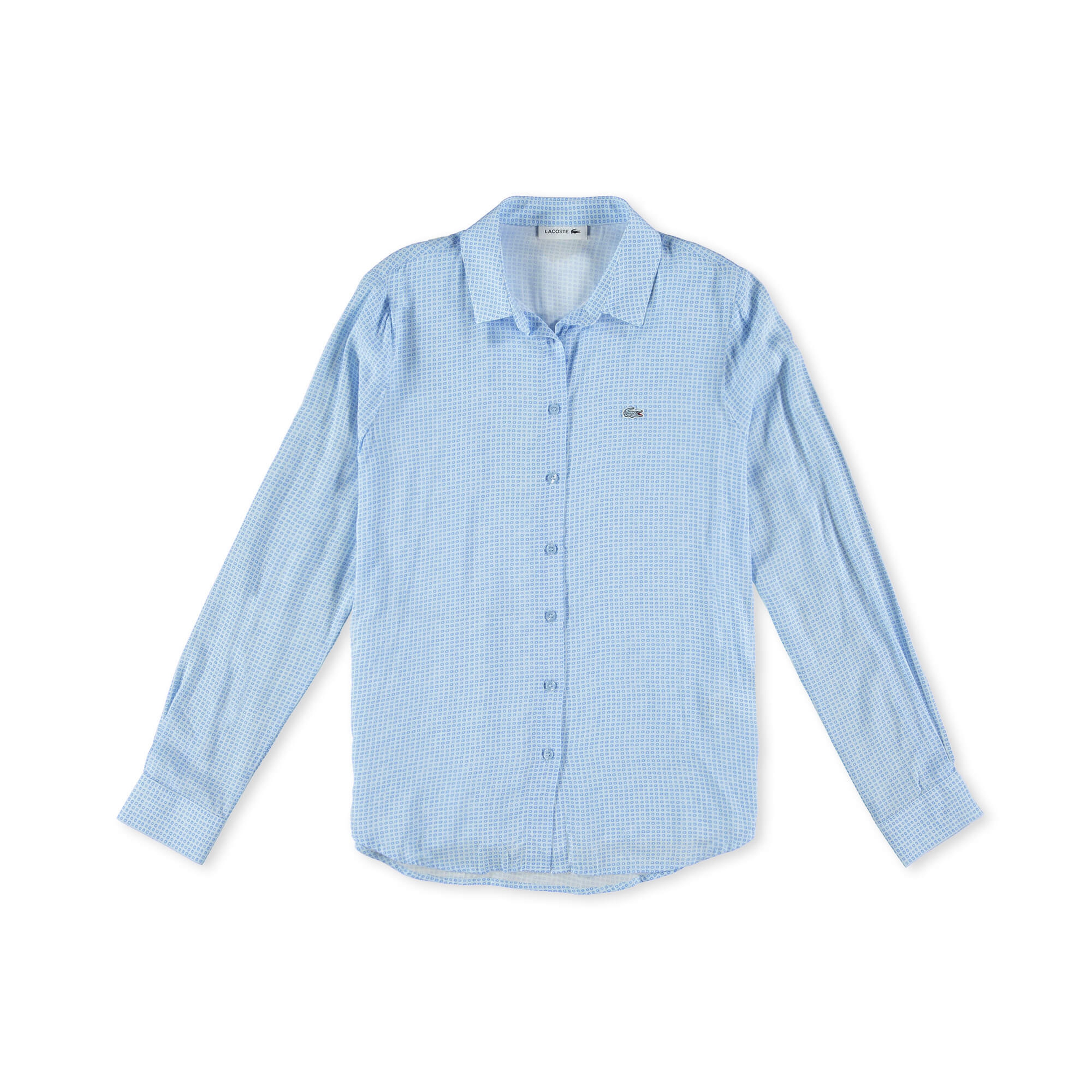 Lacoste Kadın Mavi Gömlek