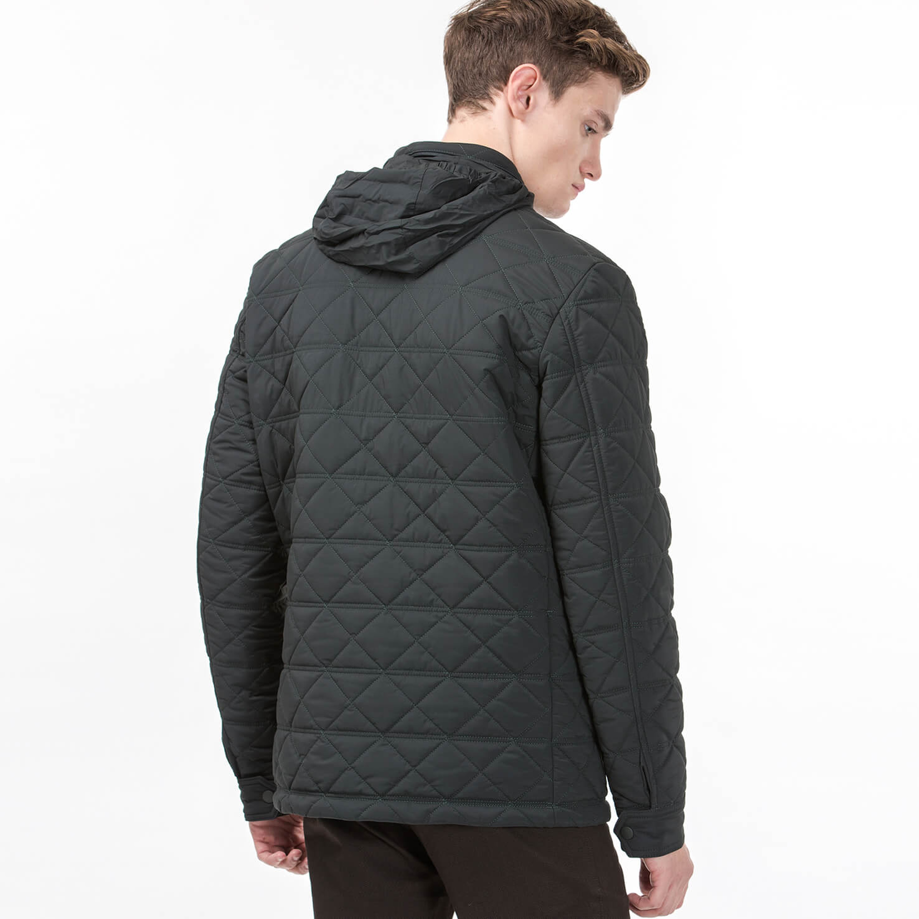 Lacoste Erkek Yeşil Mont