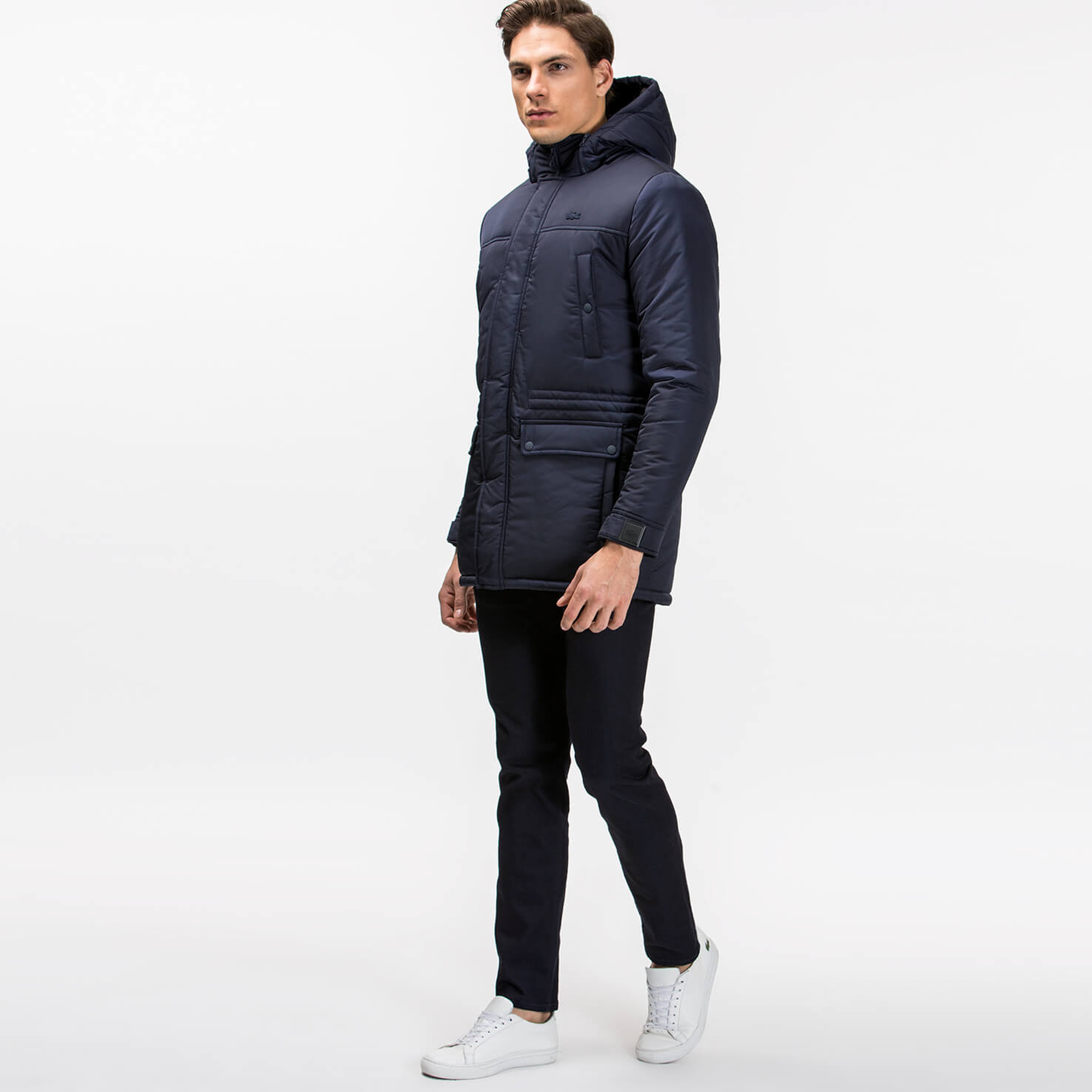 Lacoste Erkek Lacivert Mont