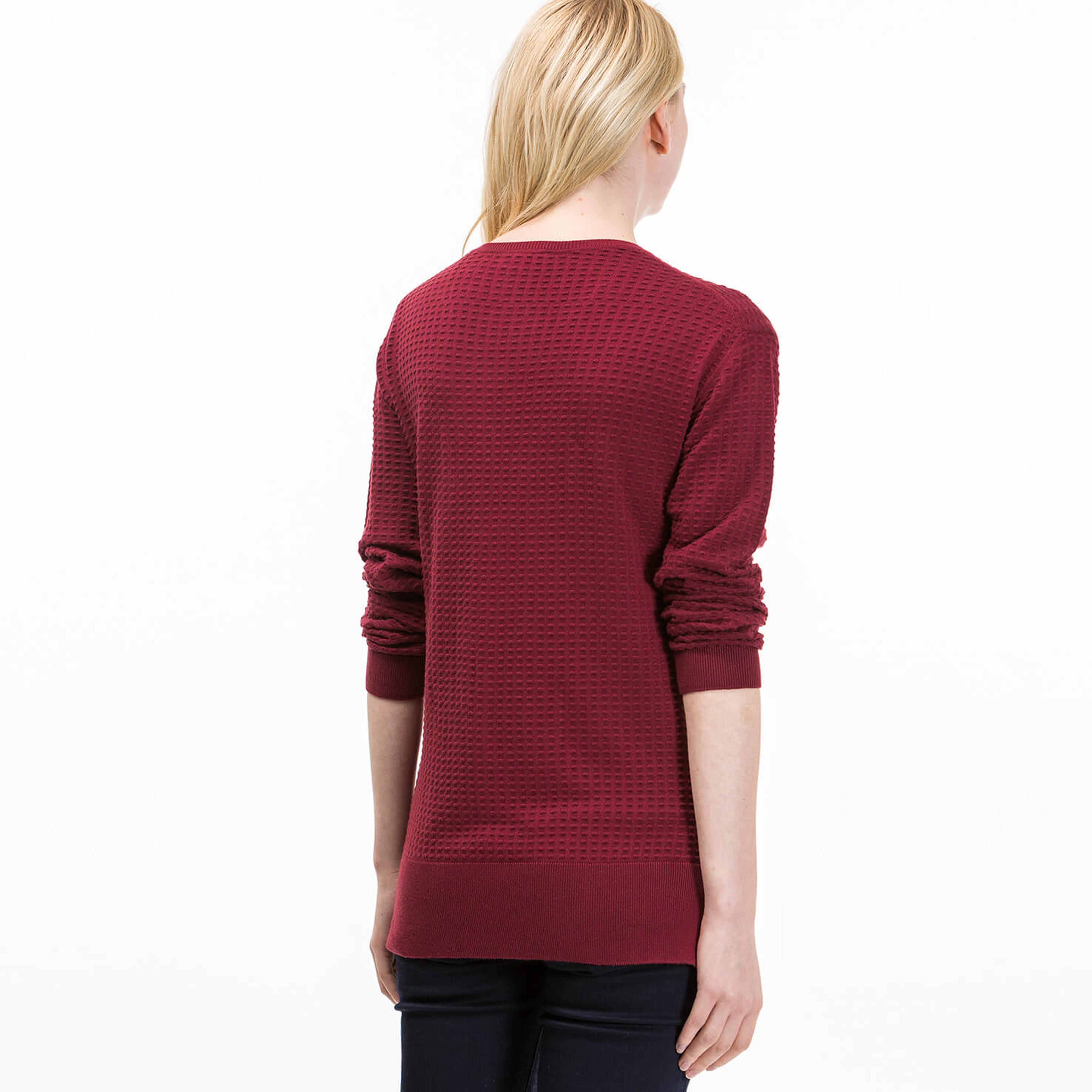 Lacoste Kadın Bordo Triko