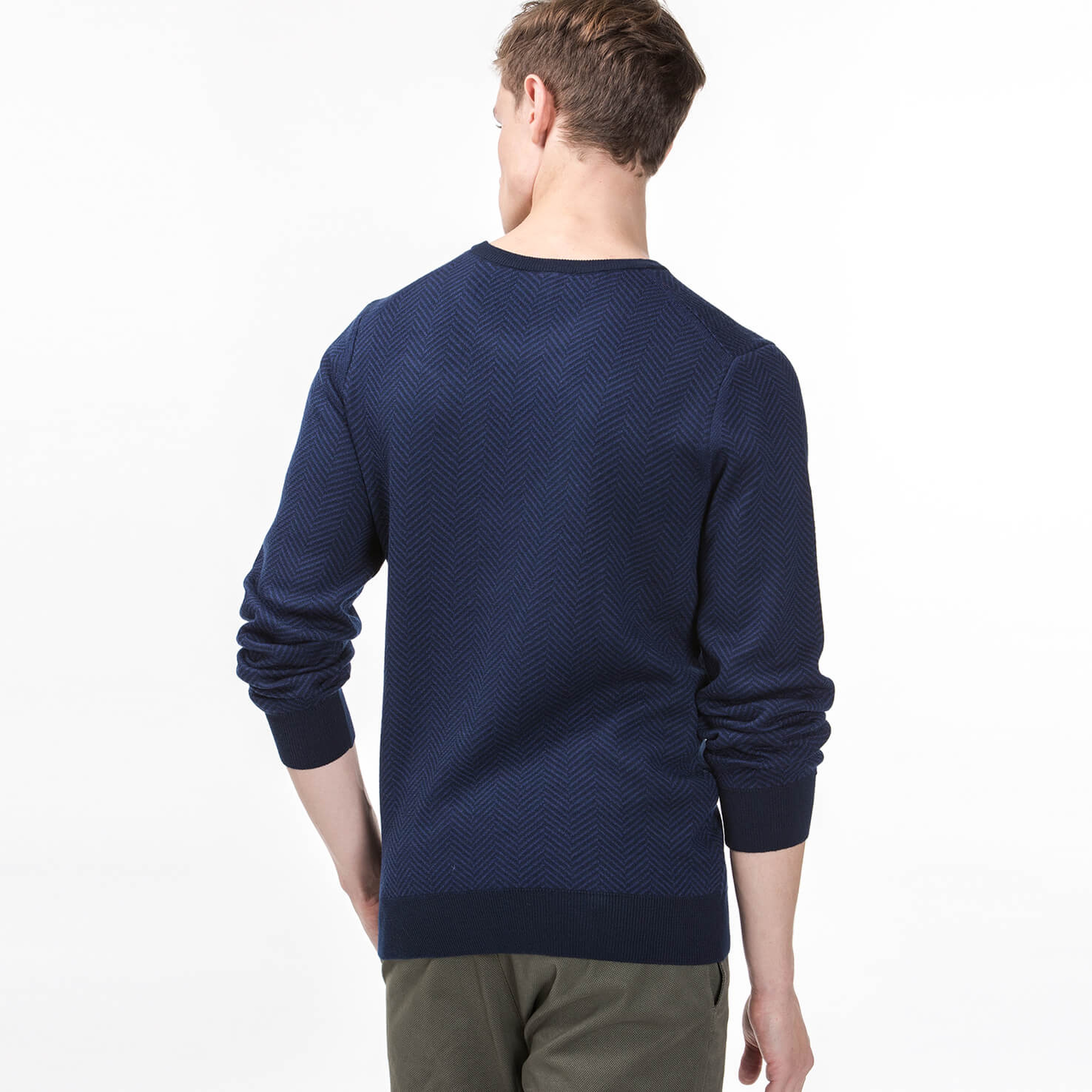 Lacoste Erkek Lacivert Triko