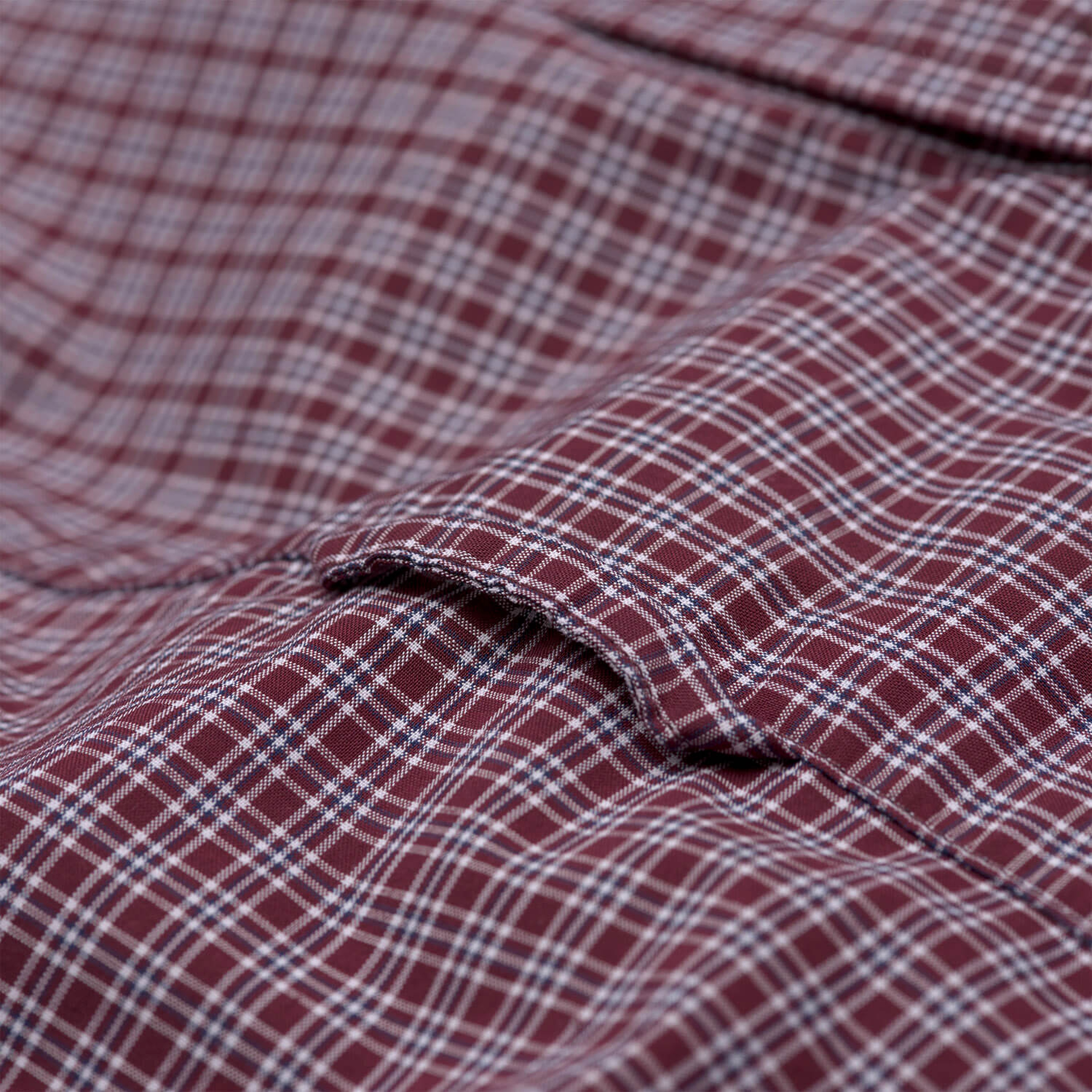 Gant Erkek Bordo Uzun Kollu Slim Fit Gömlek