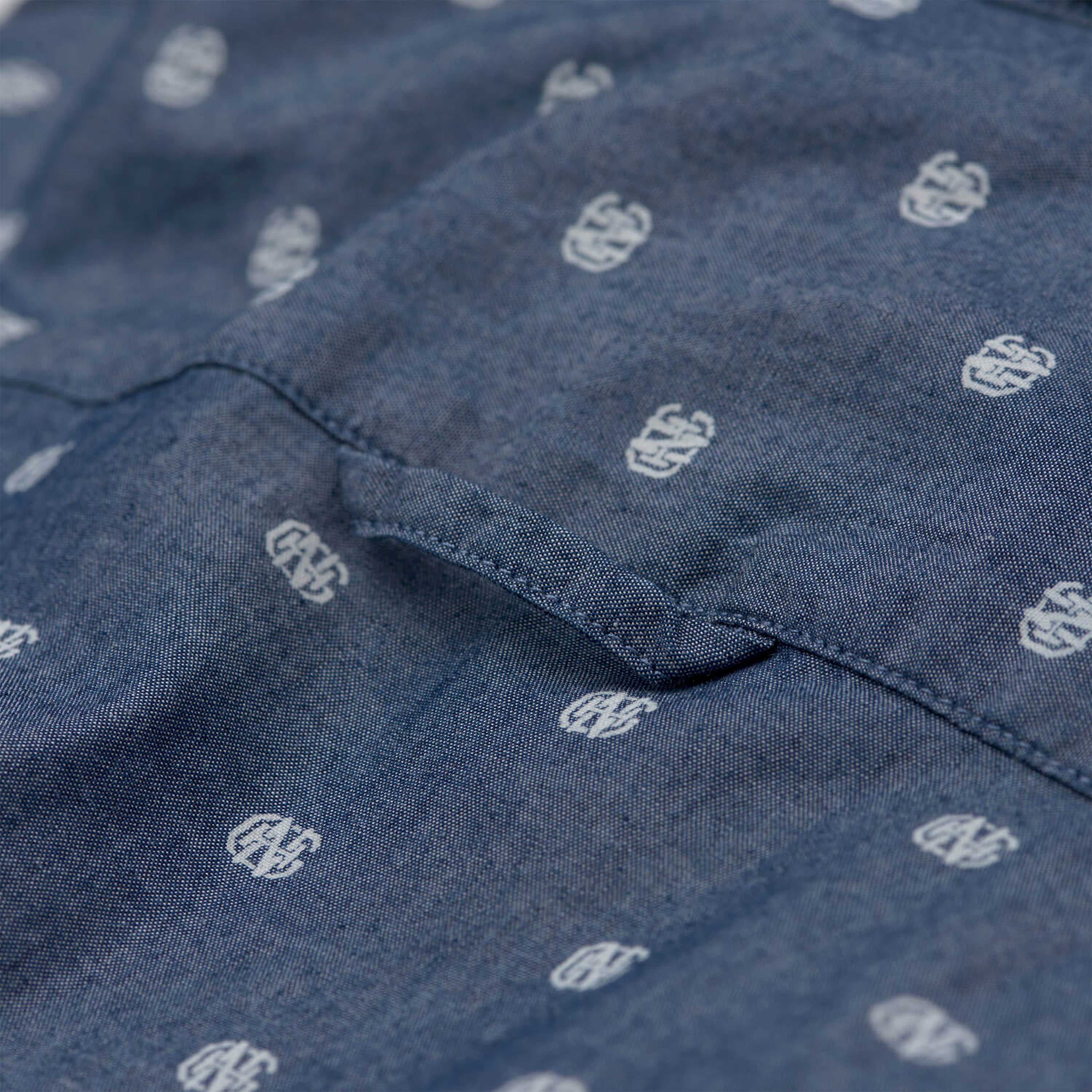 Gant Erkek Lacivert Uzun Kollu Slim Fit Gömlek