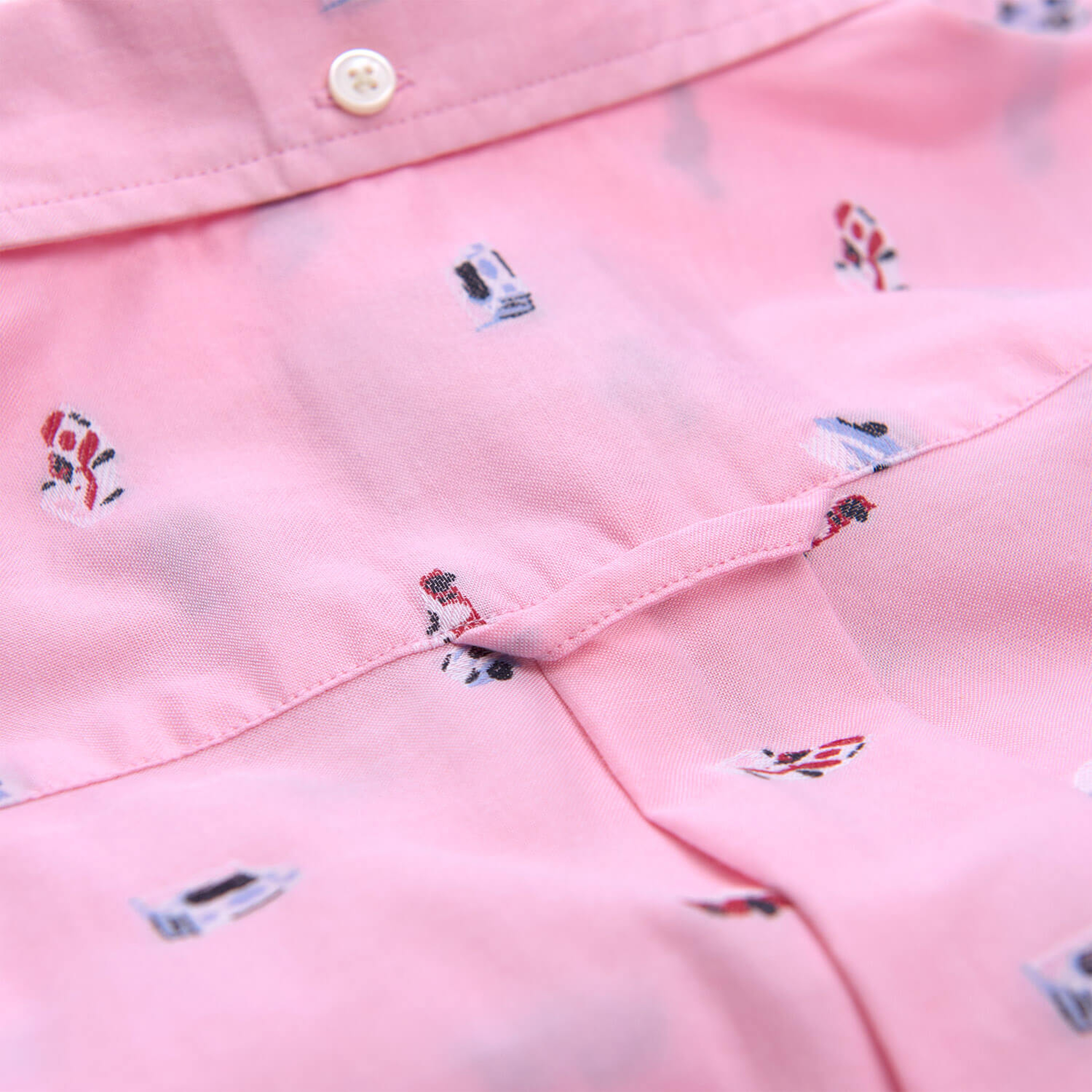 Gant Erkek Pembe Uzun Kollu Regular Fit Gömlek