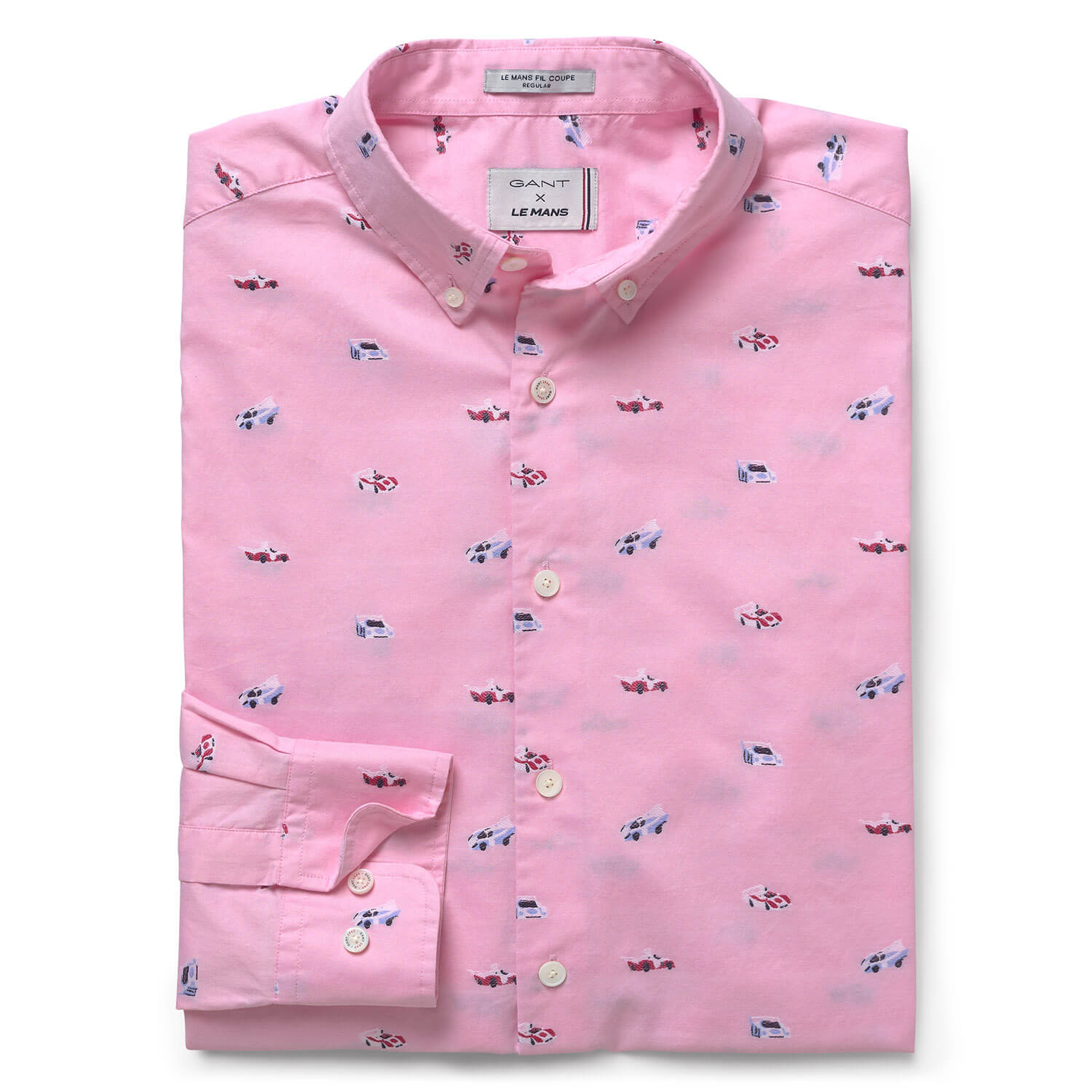 Gant Erkek Pembe Uzun Kollu Regular Fit Gömlek