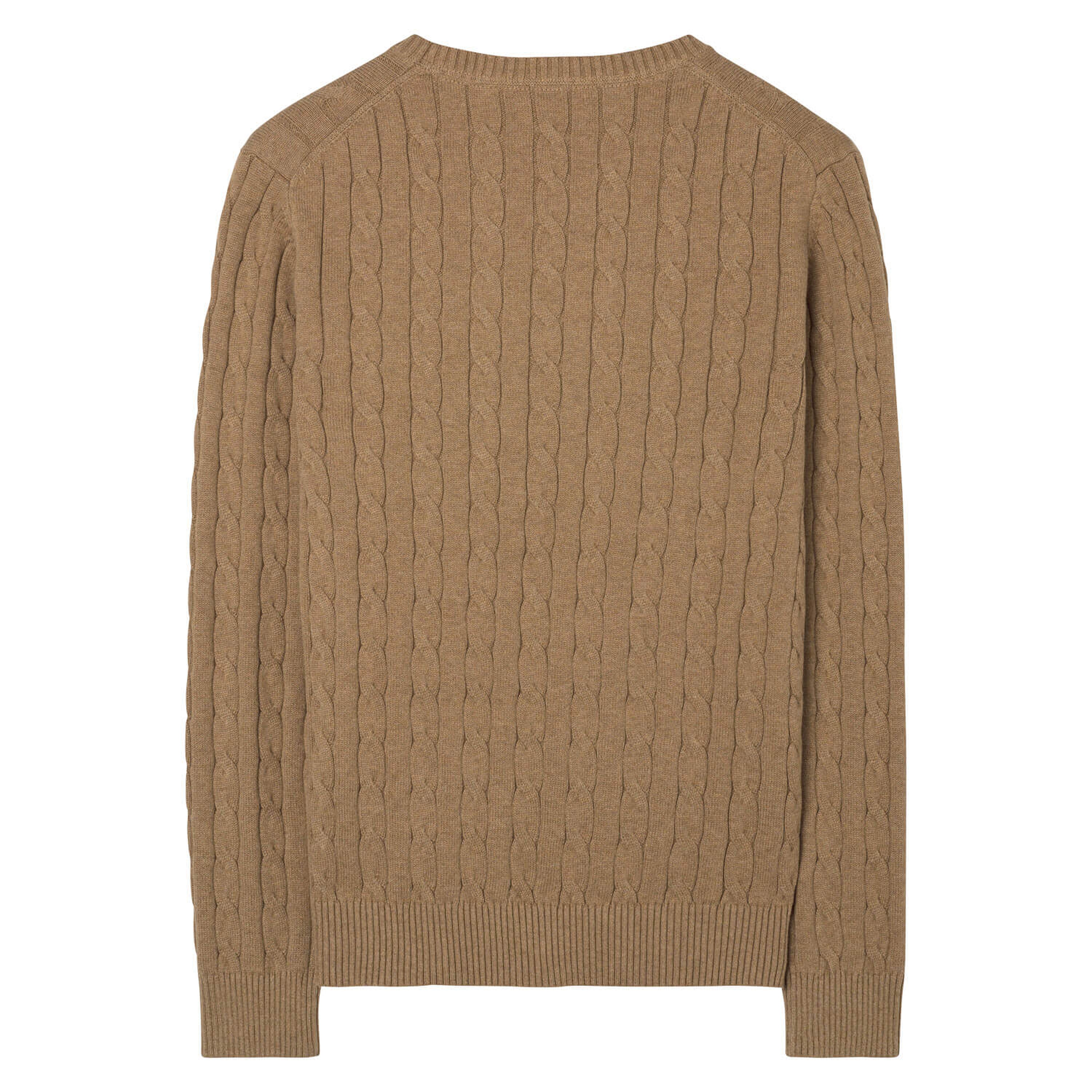 Gant Erkek Kahverengi Saç Örgü Triko