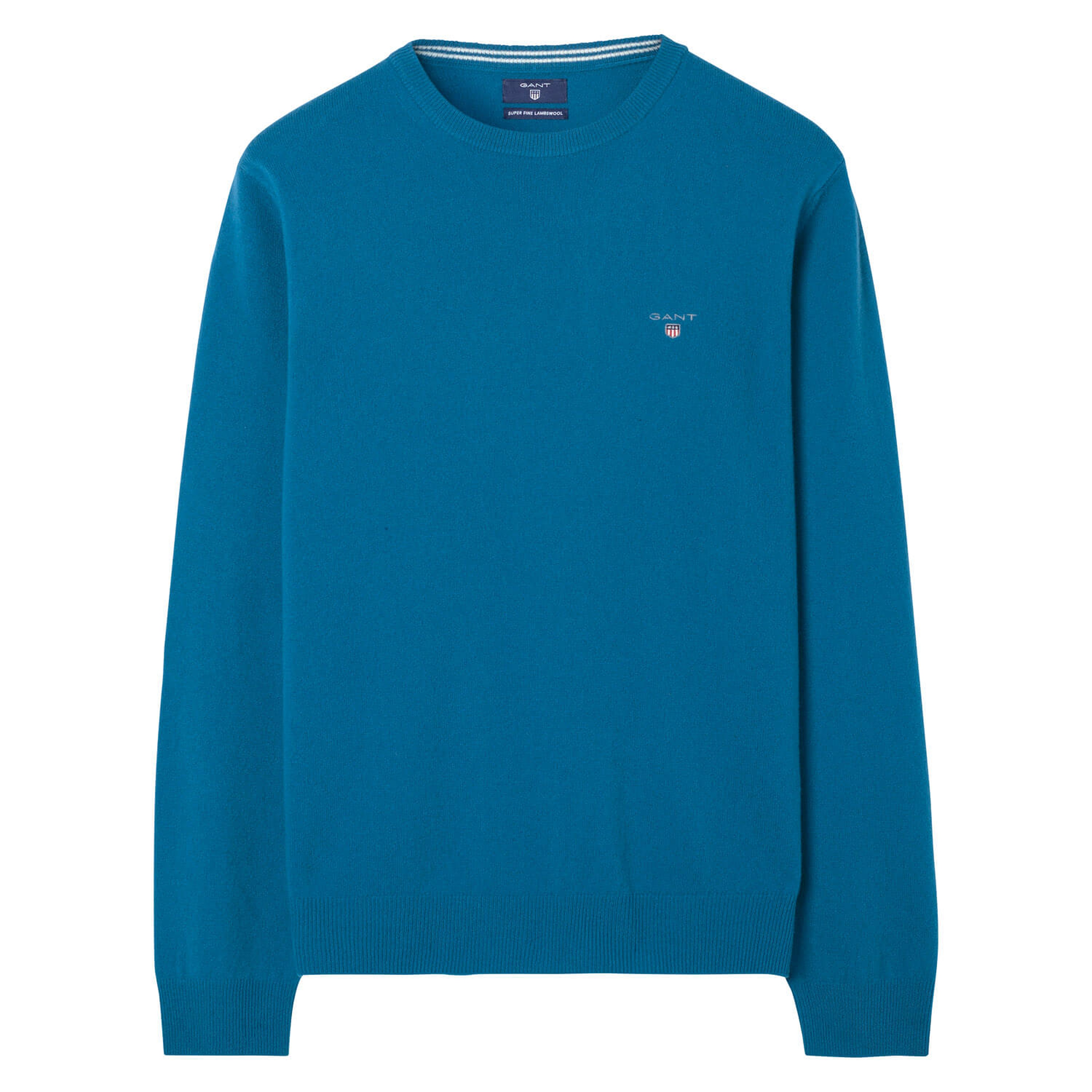 Gant Erkek Mavi Uzun Kollu Triko