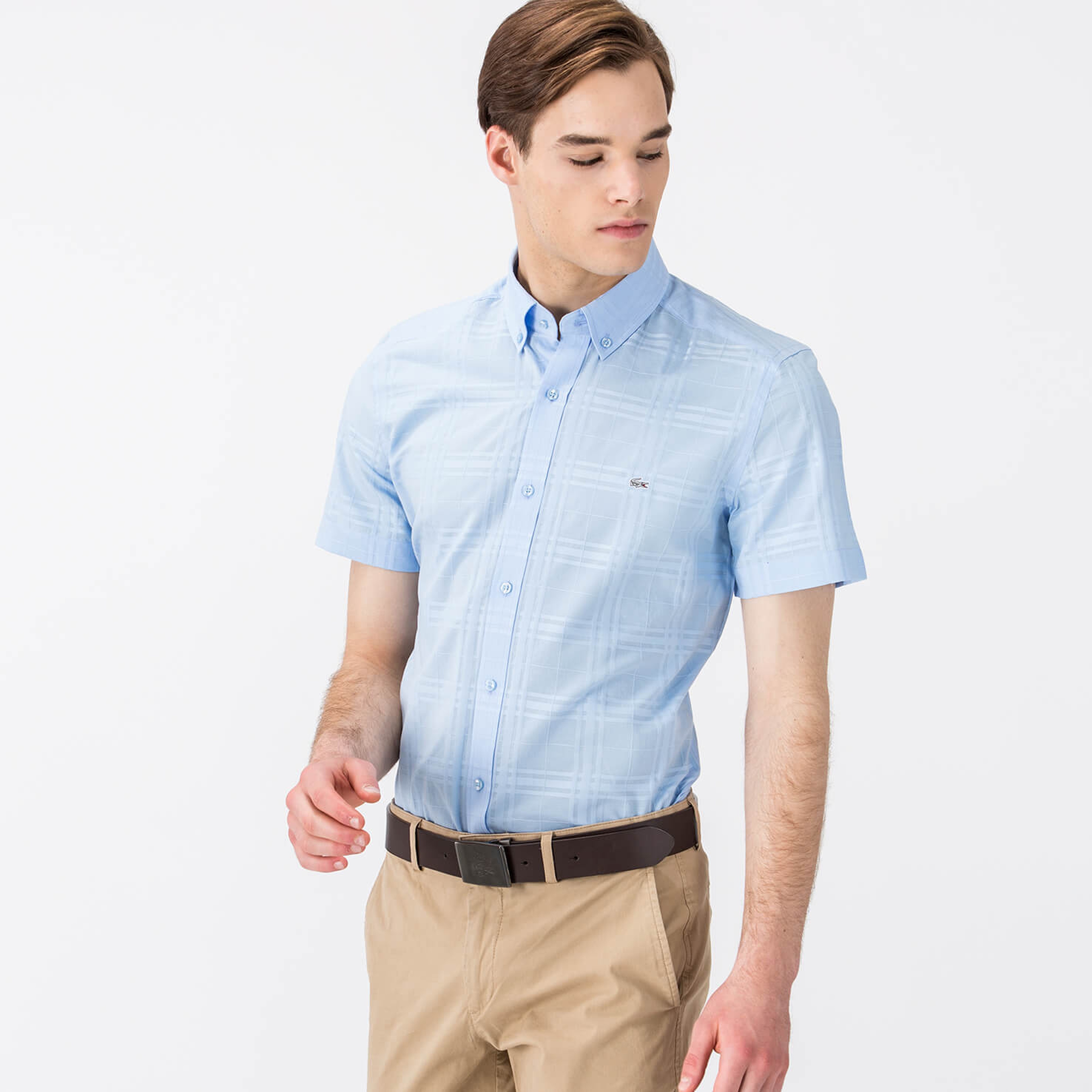 Lacoste Erkek Mavi Gömlek