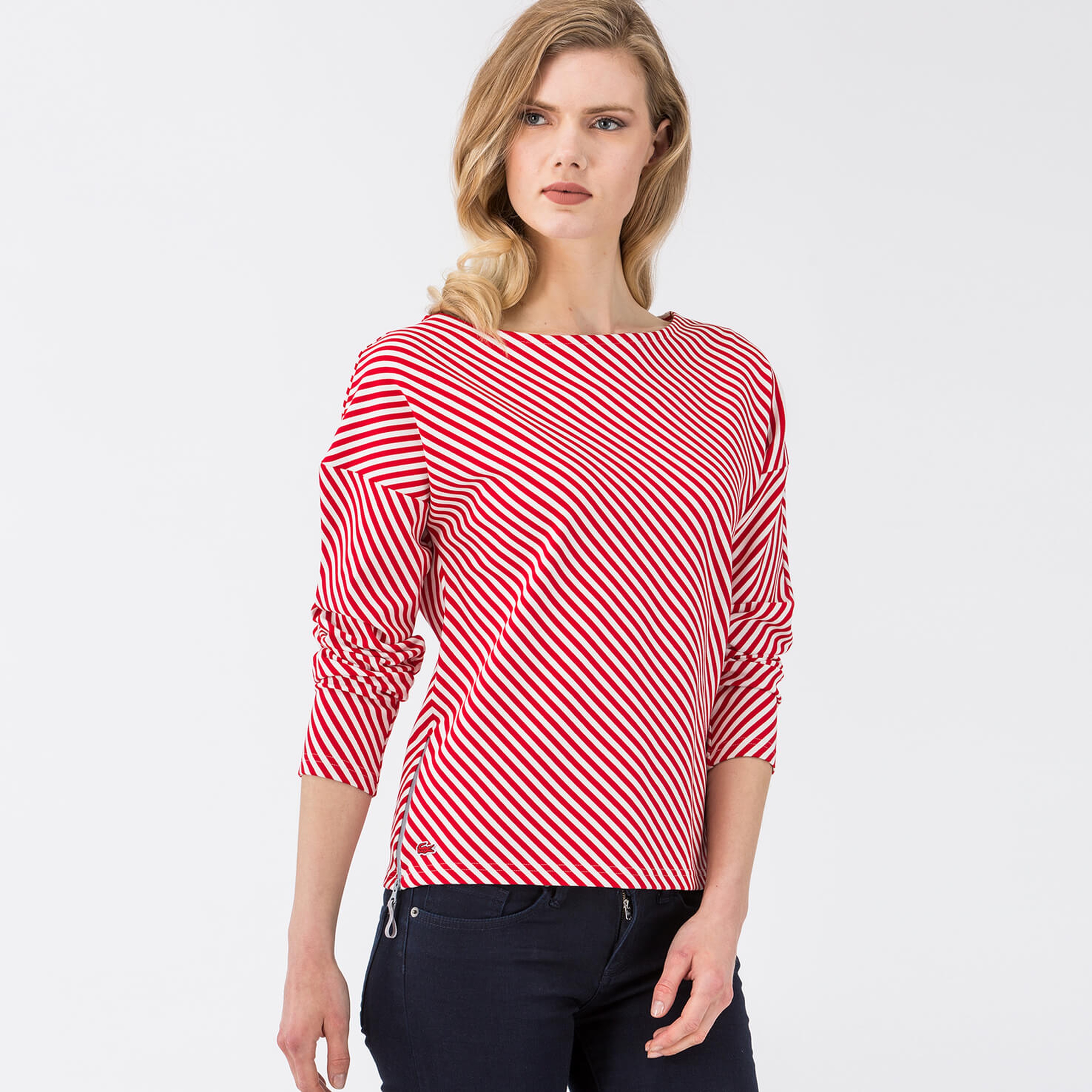 Lacoste Kadın Kırmızı Sweatshirt