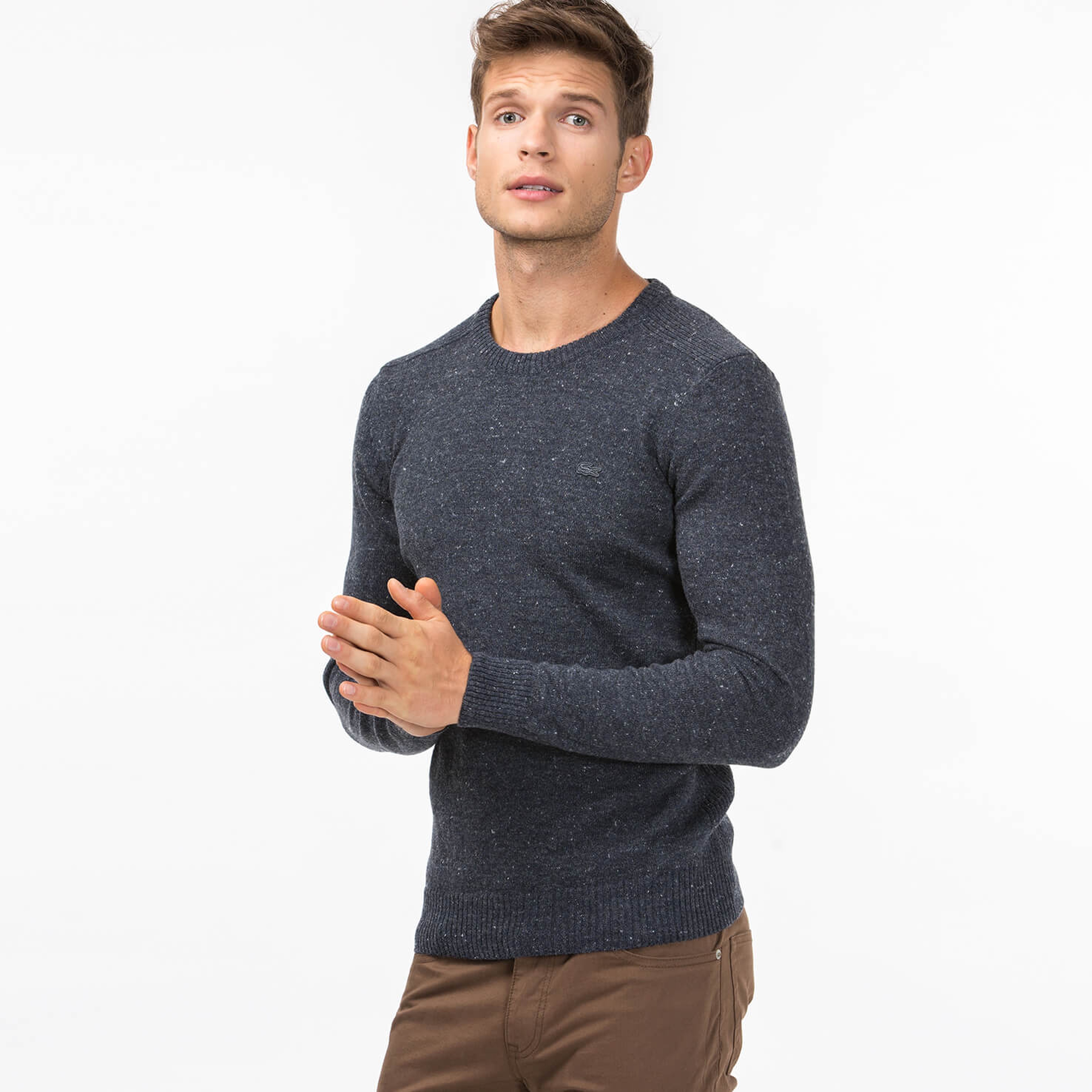 Lacoste Erkek Lacivert Triko