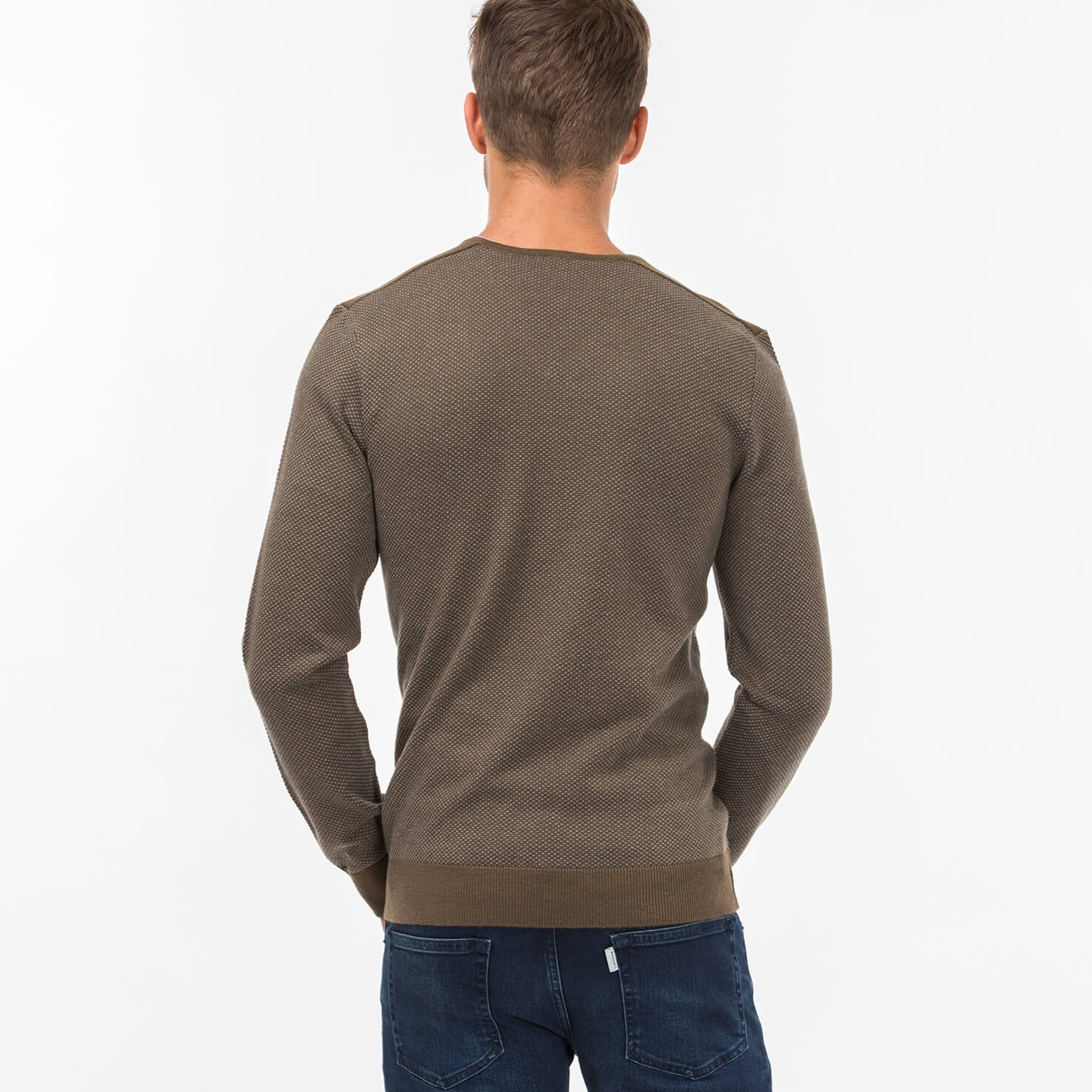 Lacoste Erkek Kahverengi Triko