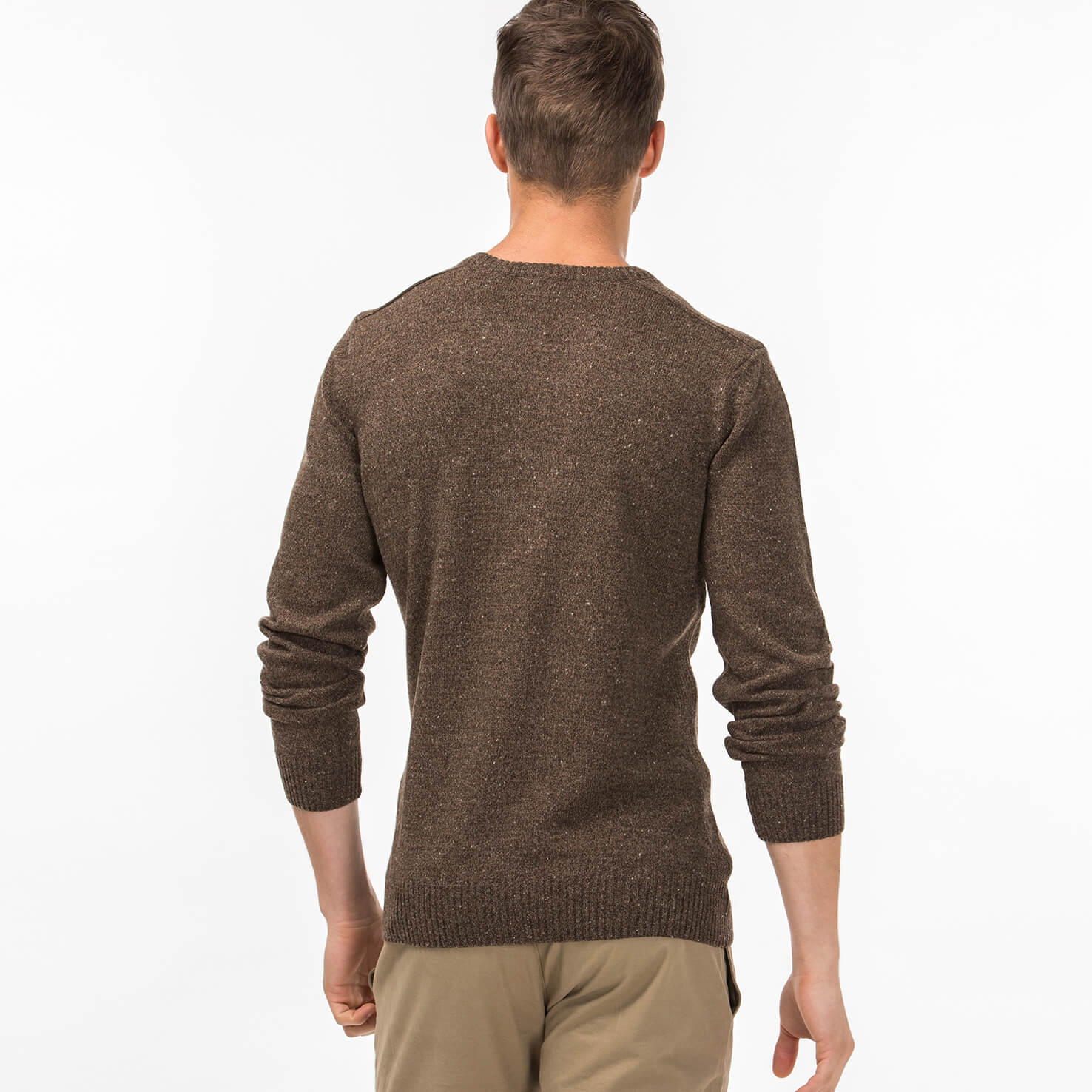 Lacoste Erkek Kahverengi Triko