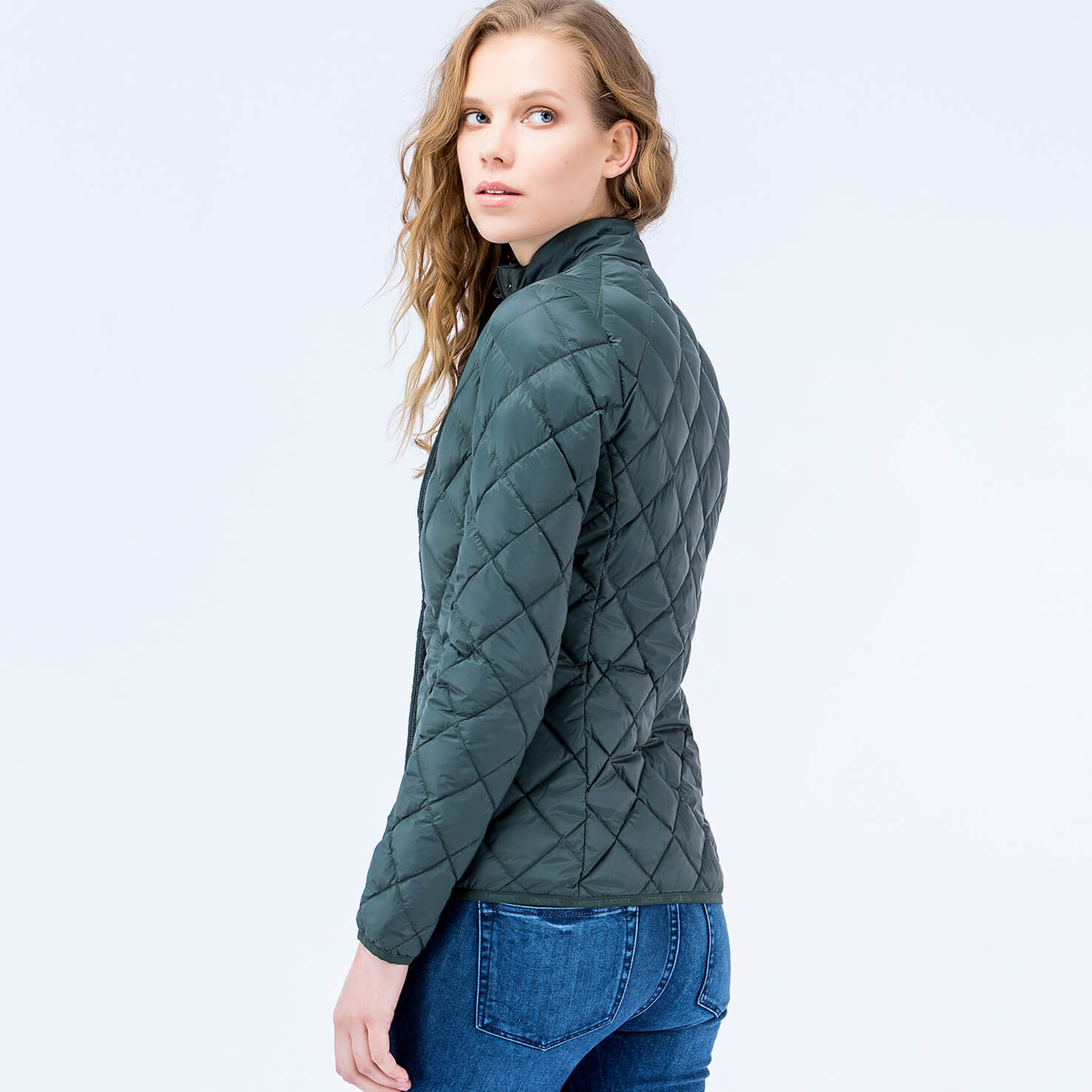 Lacoste Kaz Tüyü İçerikli Kadın Mont