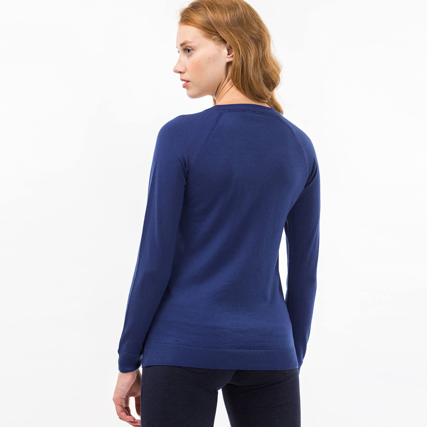 Lacoste Kadın Lacivert Triko