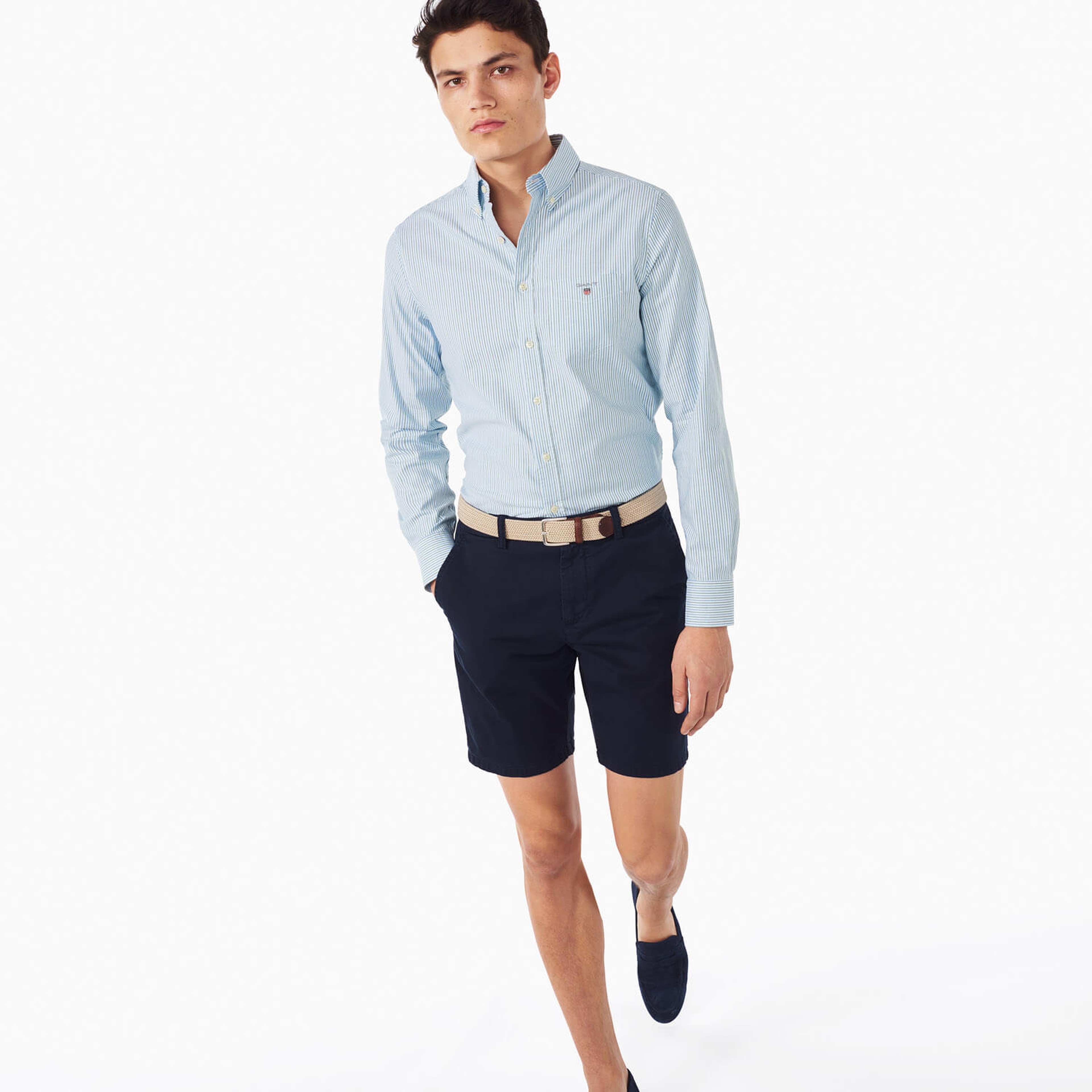 Gant Erkek Lacivert Regular Şort