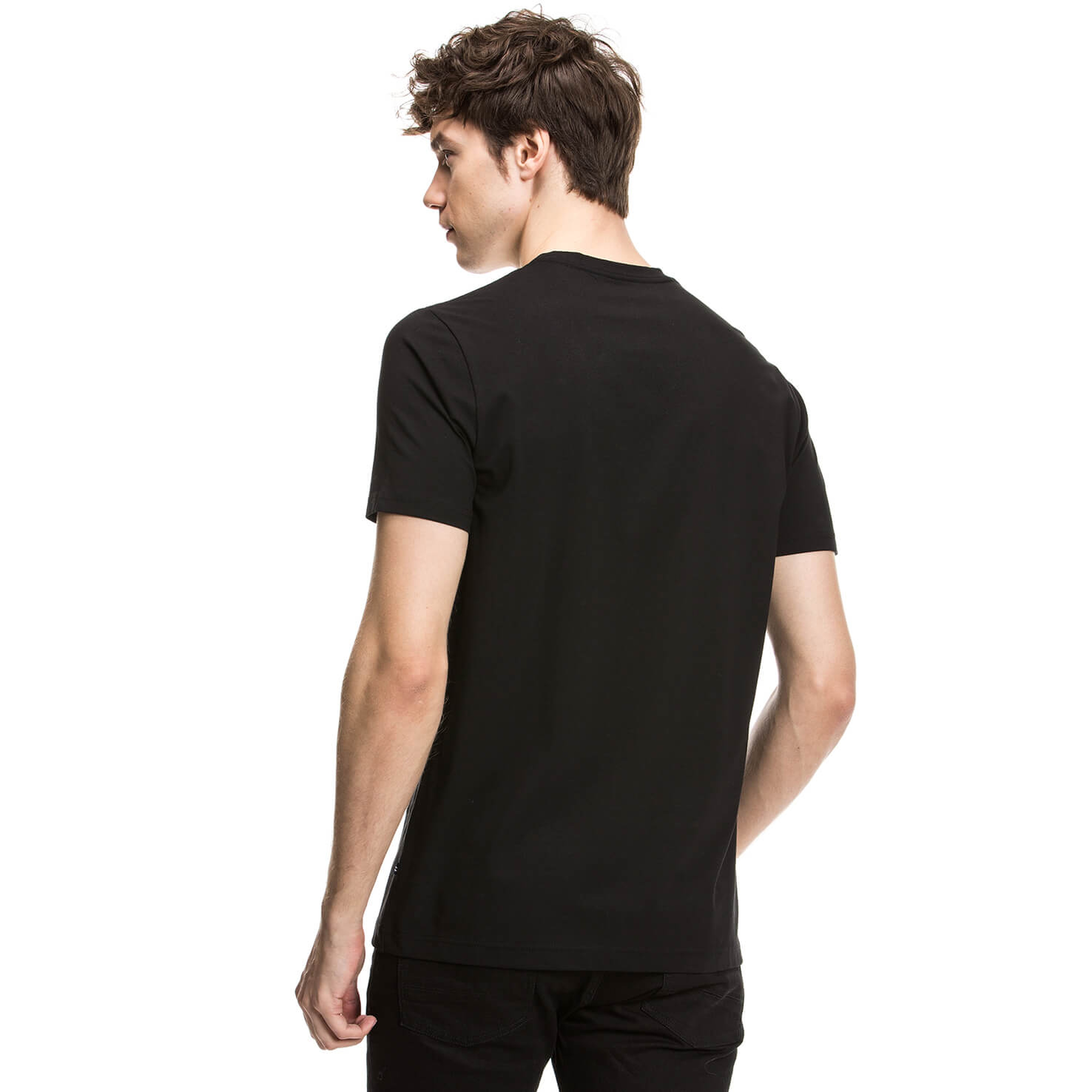 Nautica Erkek Siyah Slim Fit T-Shirt