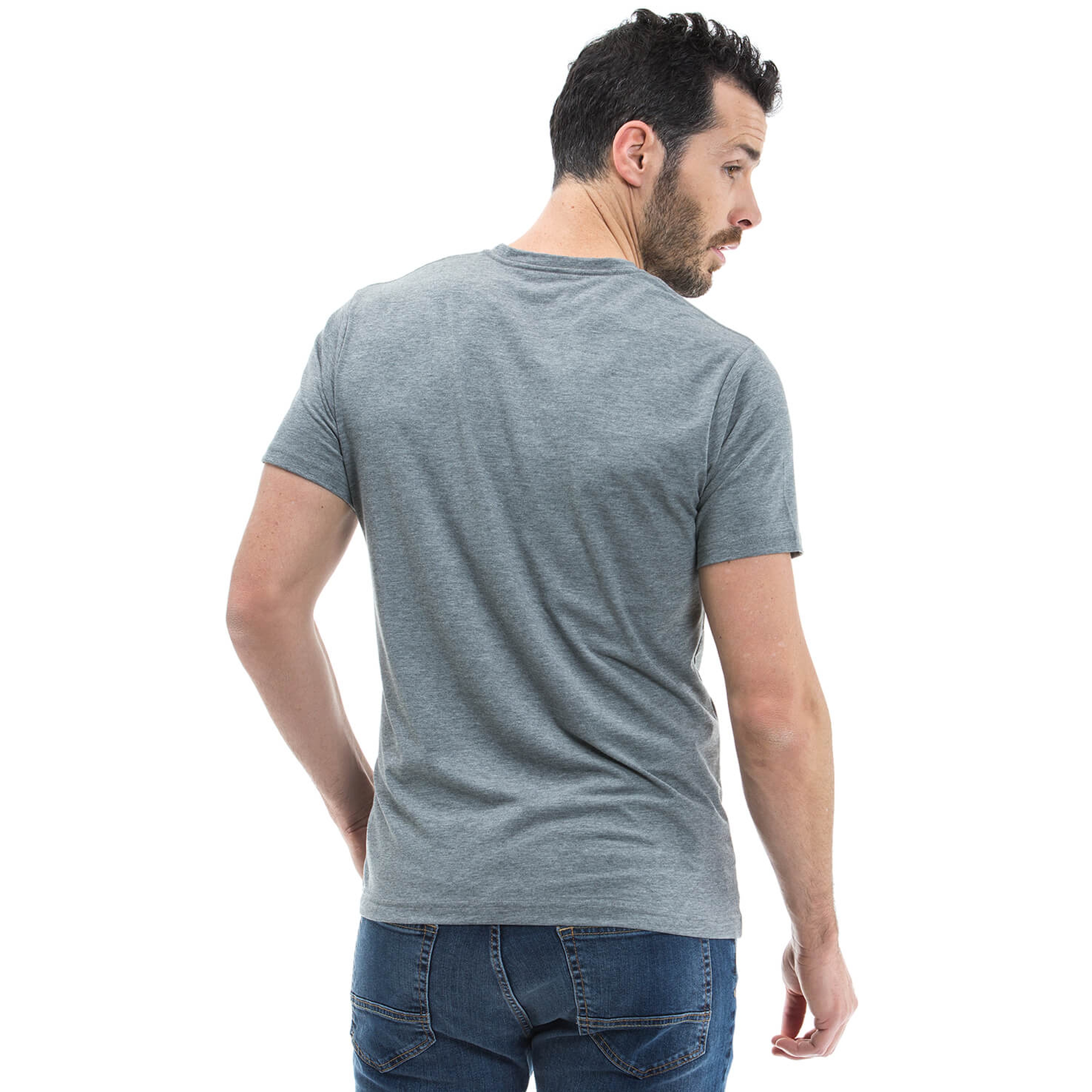 Nautica Erkek Gri T-Shirt