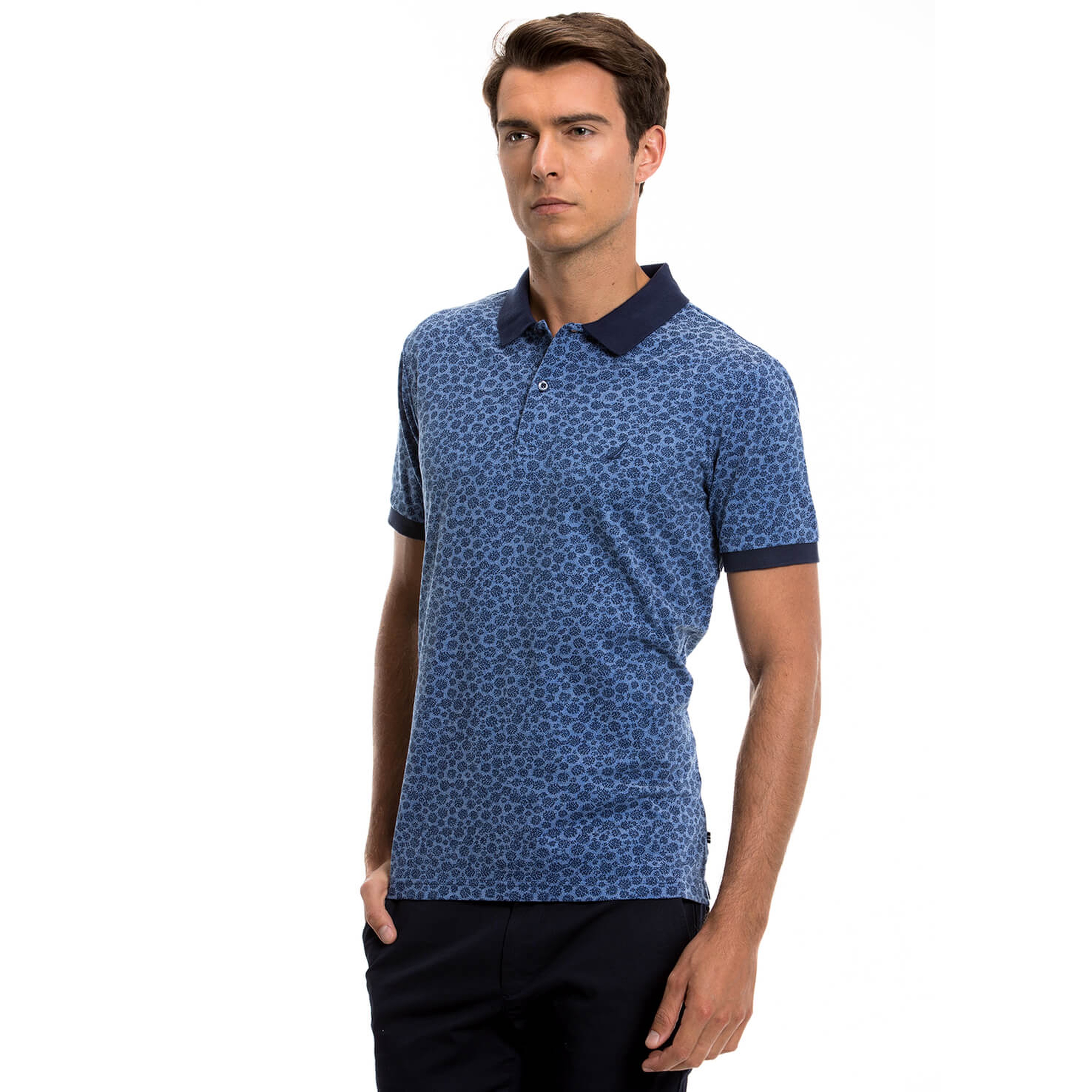 Nautica Erkek Mavi Polo