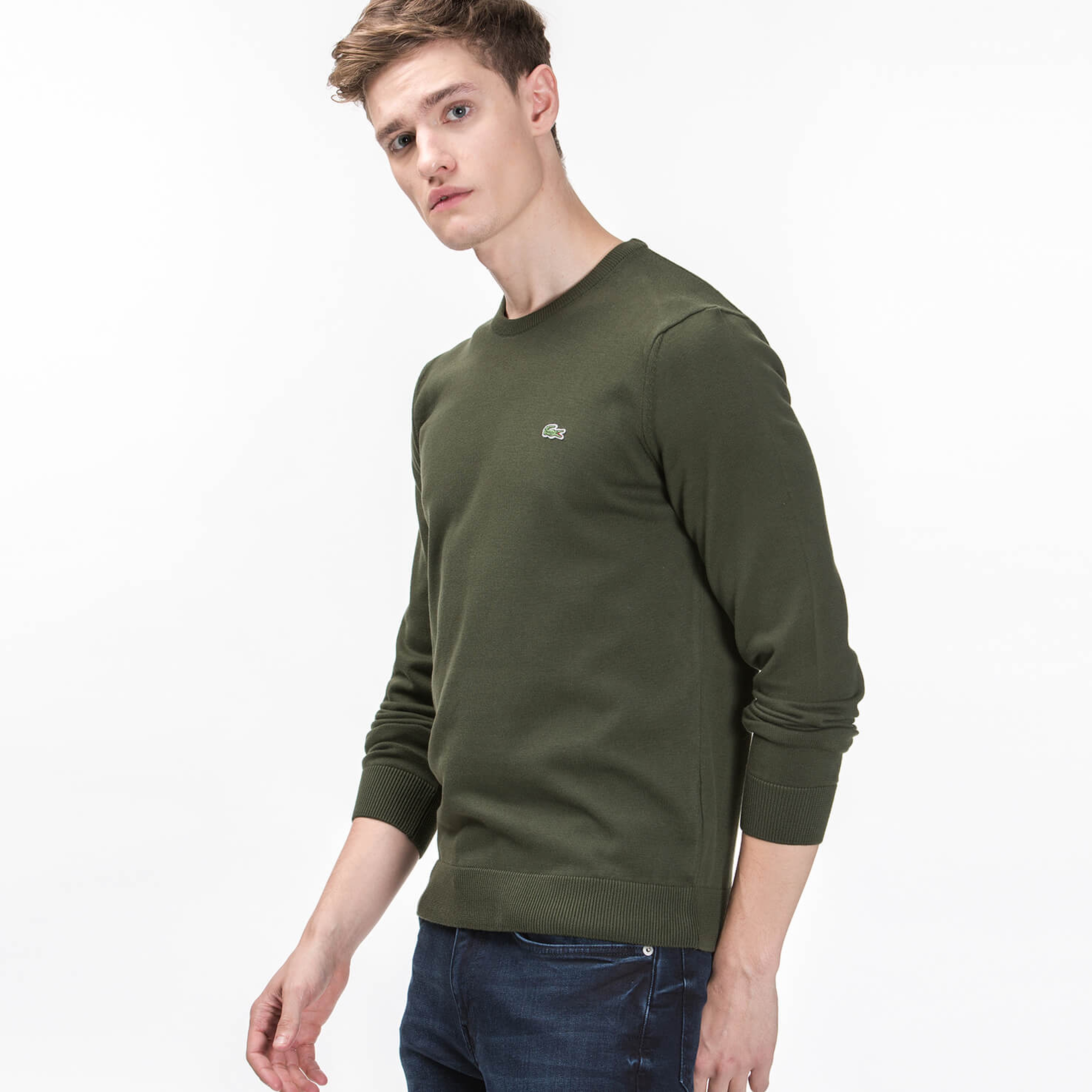 Lacoste Erkek Yeşil Triko