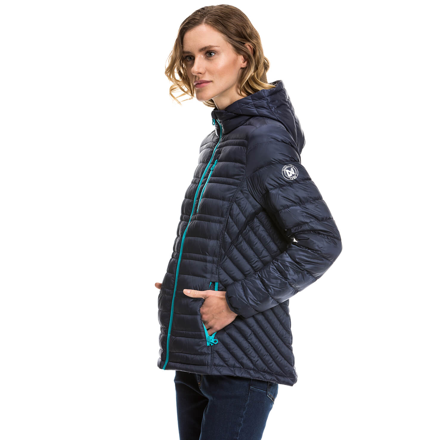 Nautica Kadın Lacivert Mont