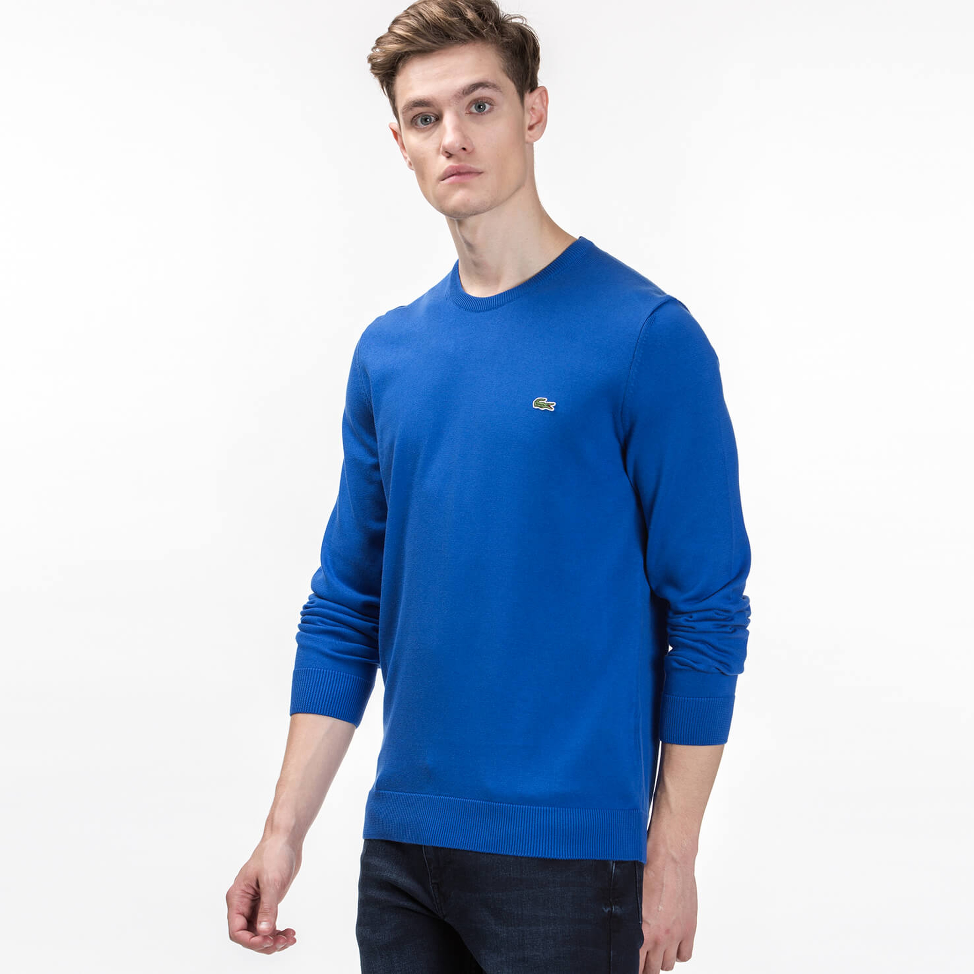 Lacoste Erkek Lacivert Triko