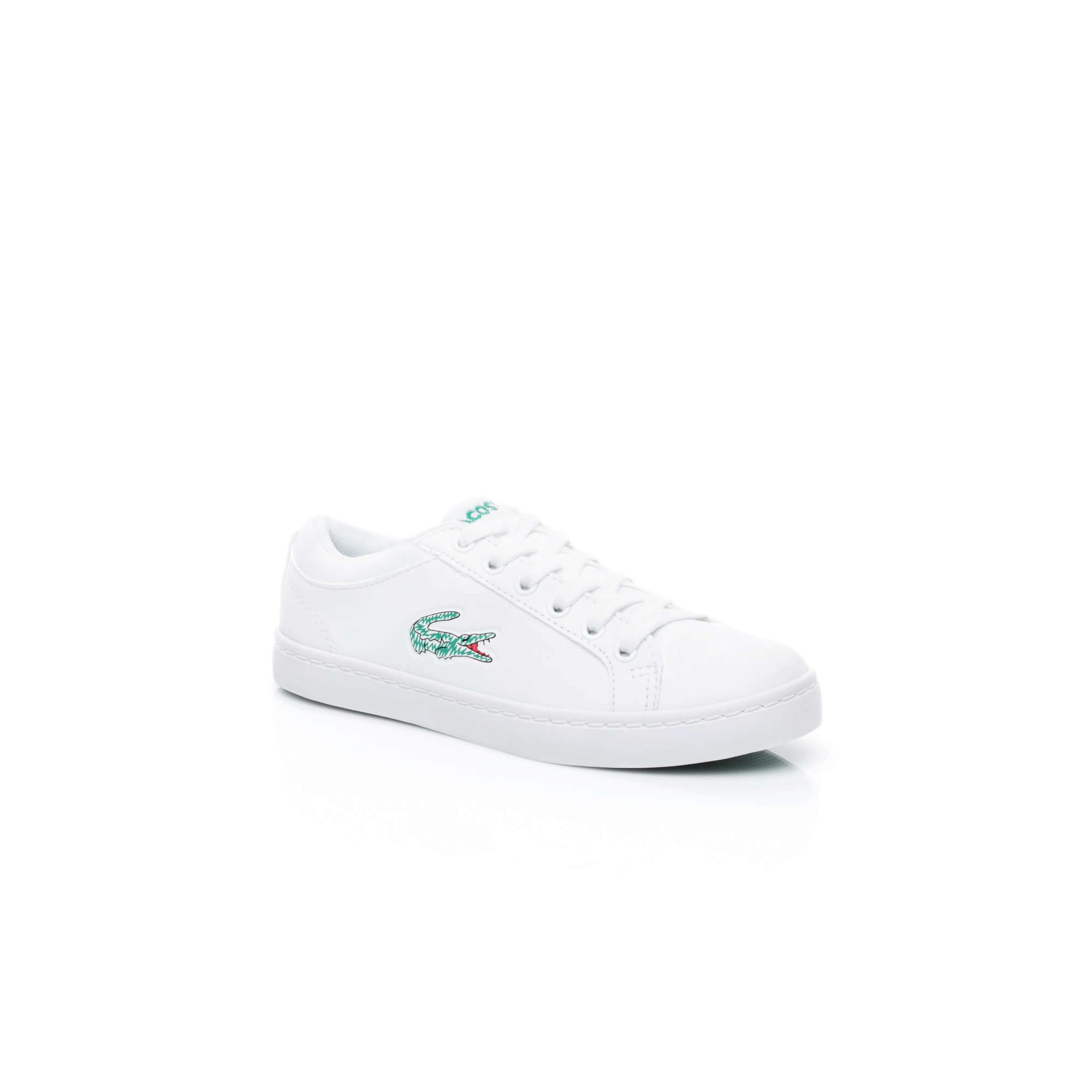 Lacoste Çocuk Beyaz Sneaker