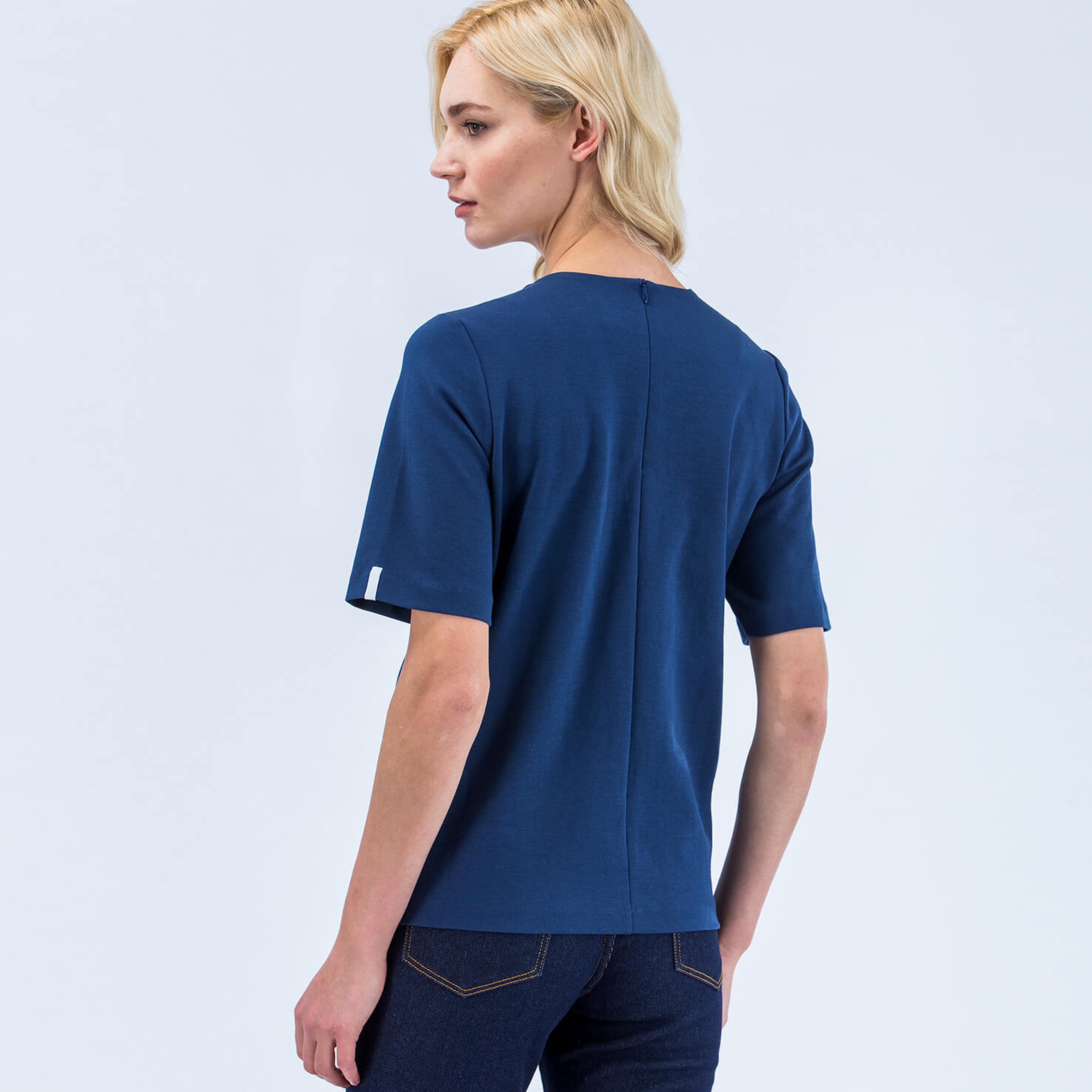 Lacoste Kadın Lacivert Bluz