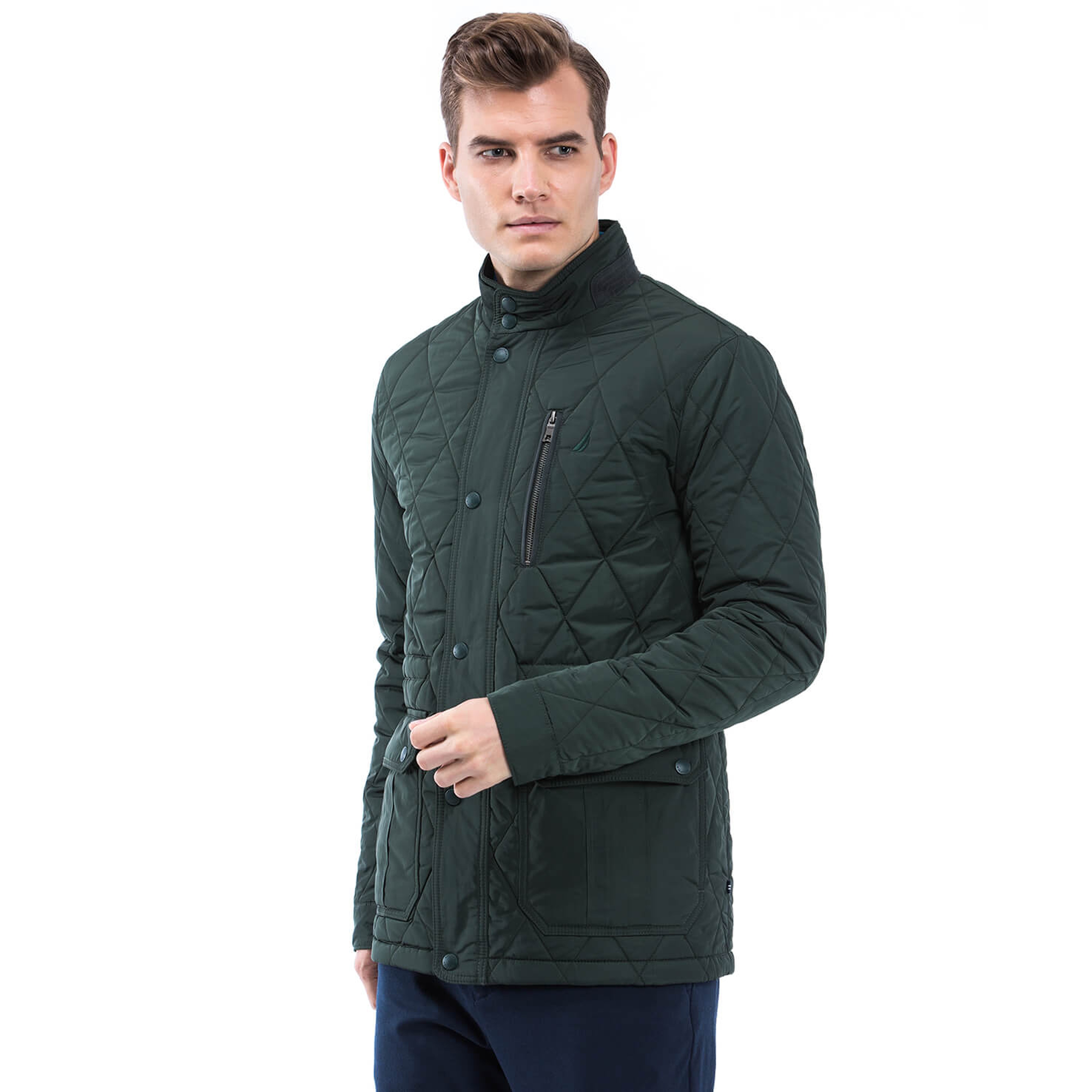 Nautica Erkek Yeşil Mont