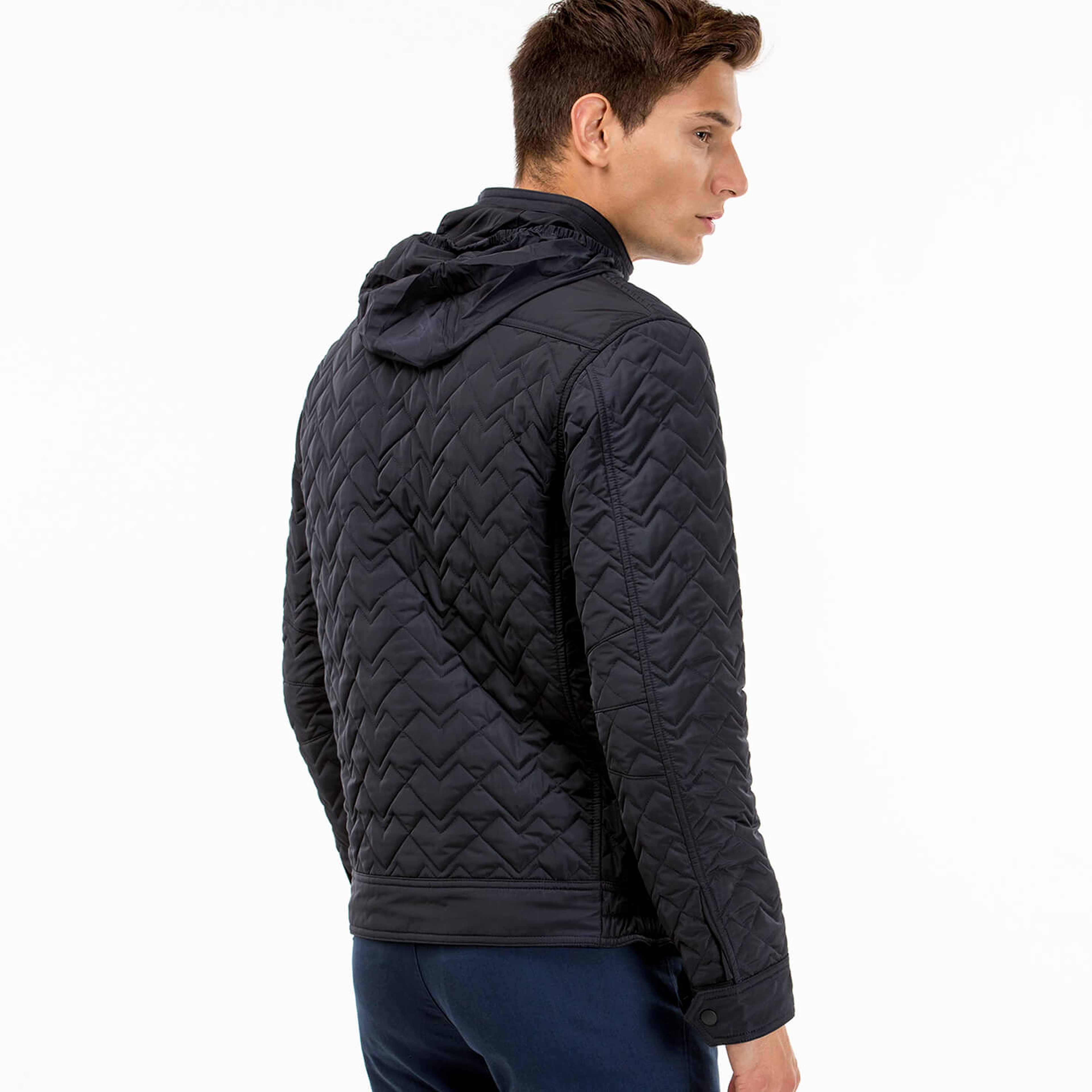 Lacoste Erkek Lacivert Mont