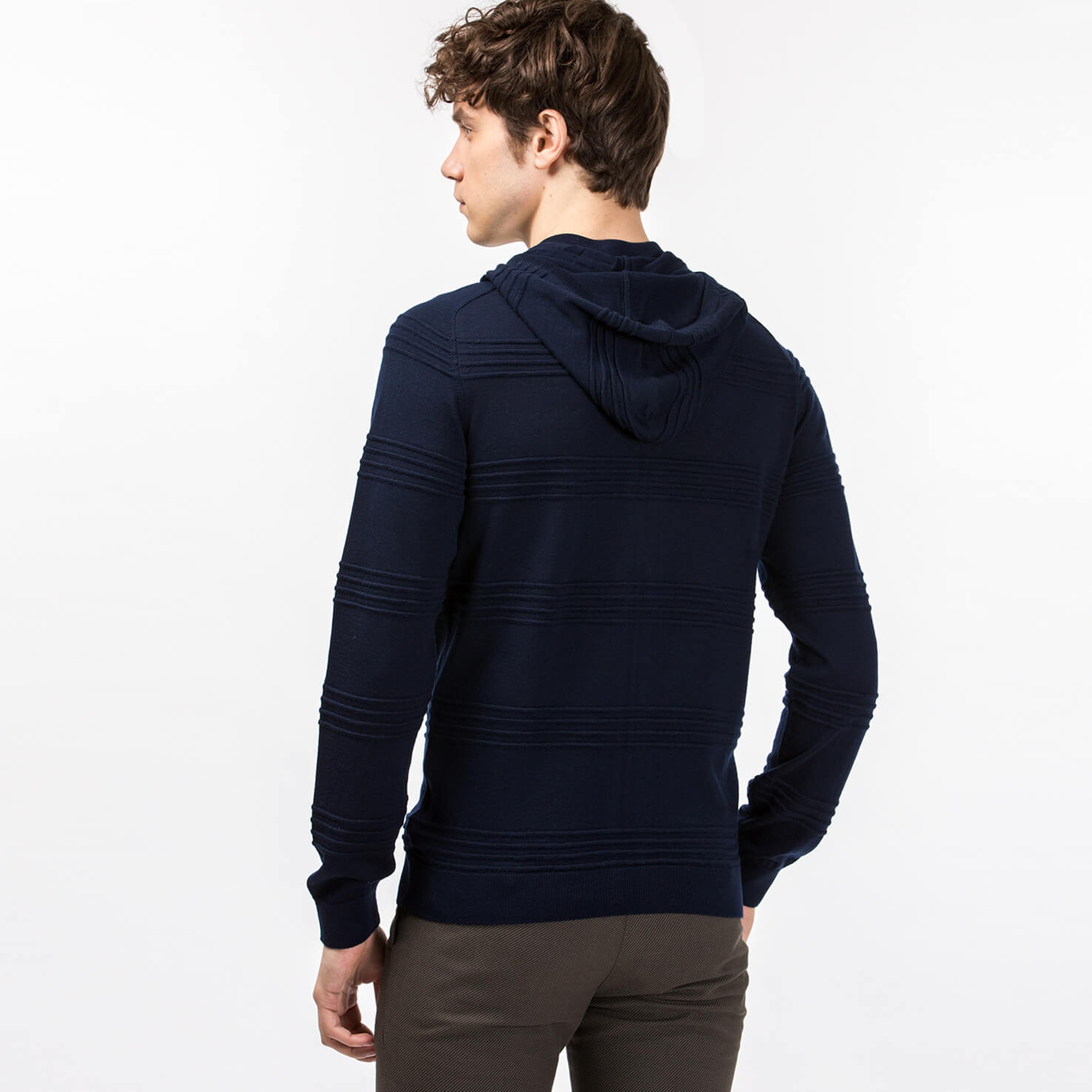 Lacoste Erkek Lacivert Triko Hırka