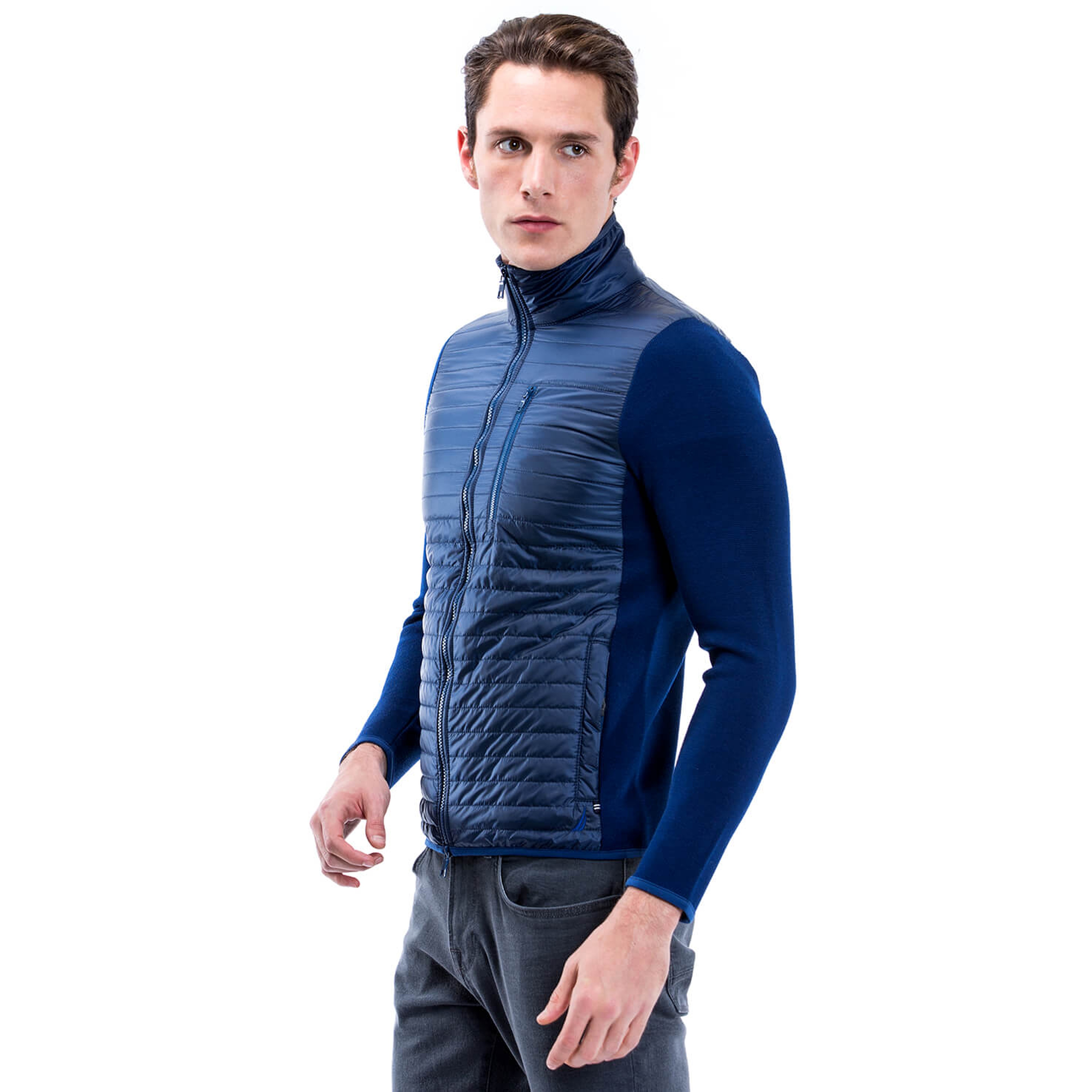 Nautica Erkek Lacivert Triko Mont