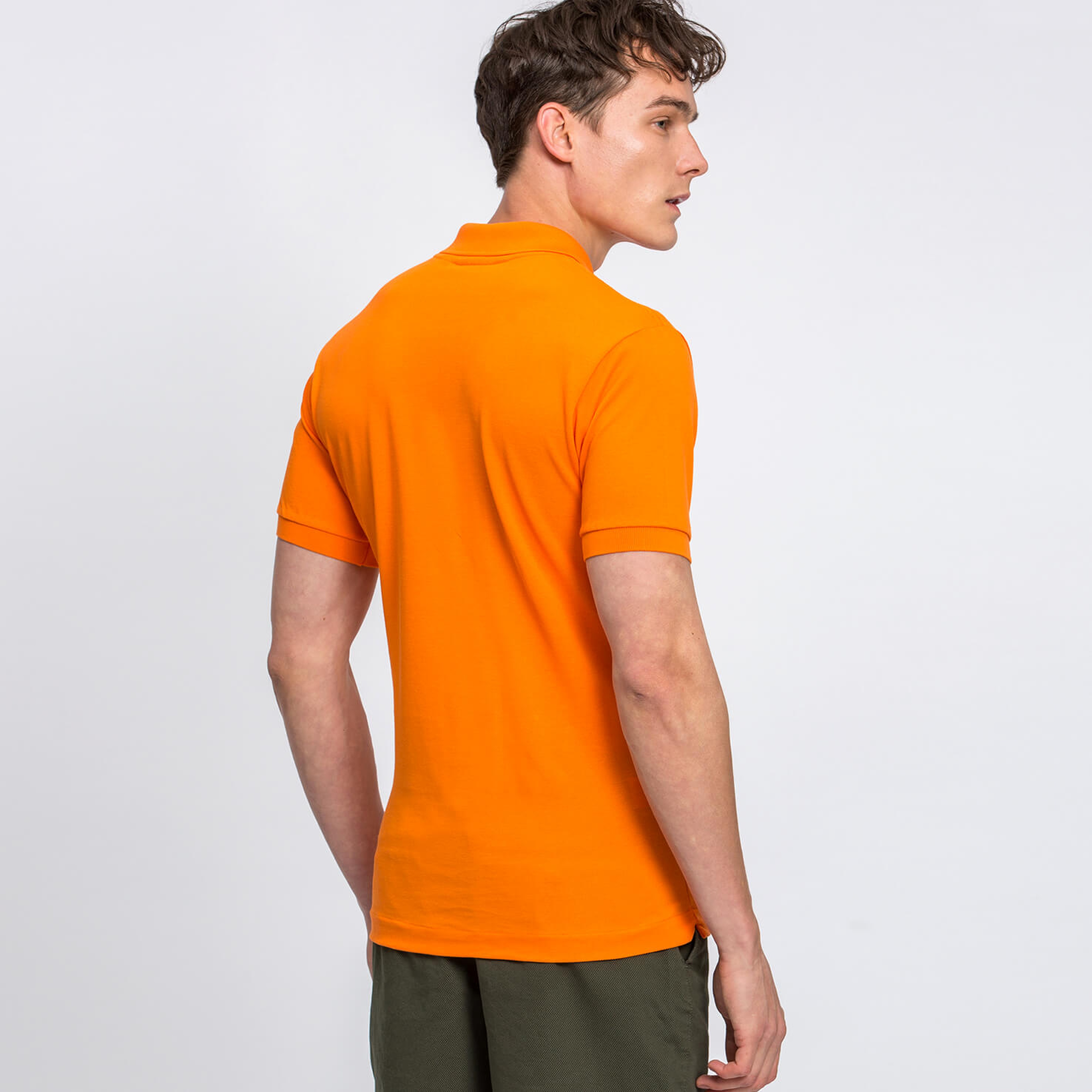 Lacoste Erkek Turuncu Regular Fit Kısa Kollu Polo