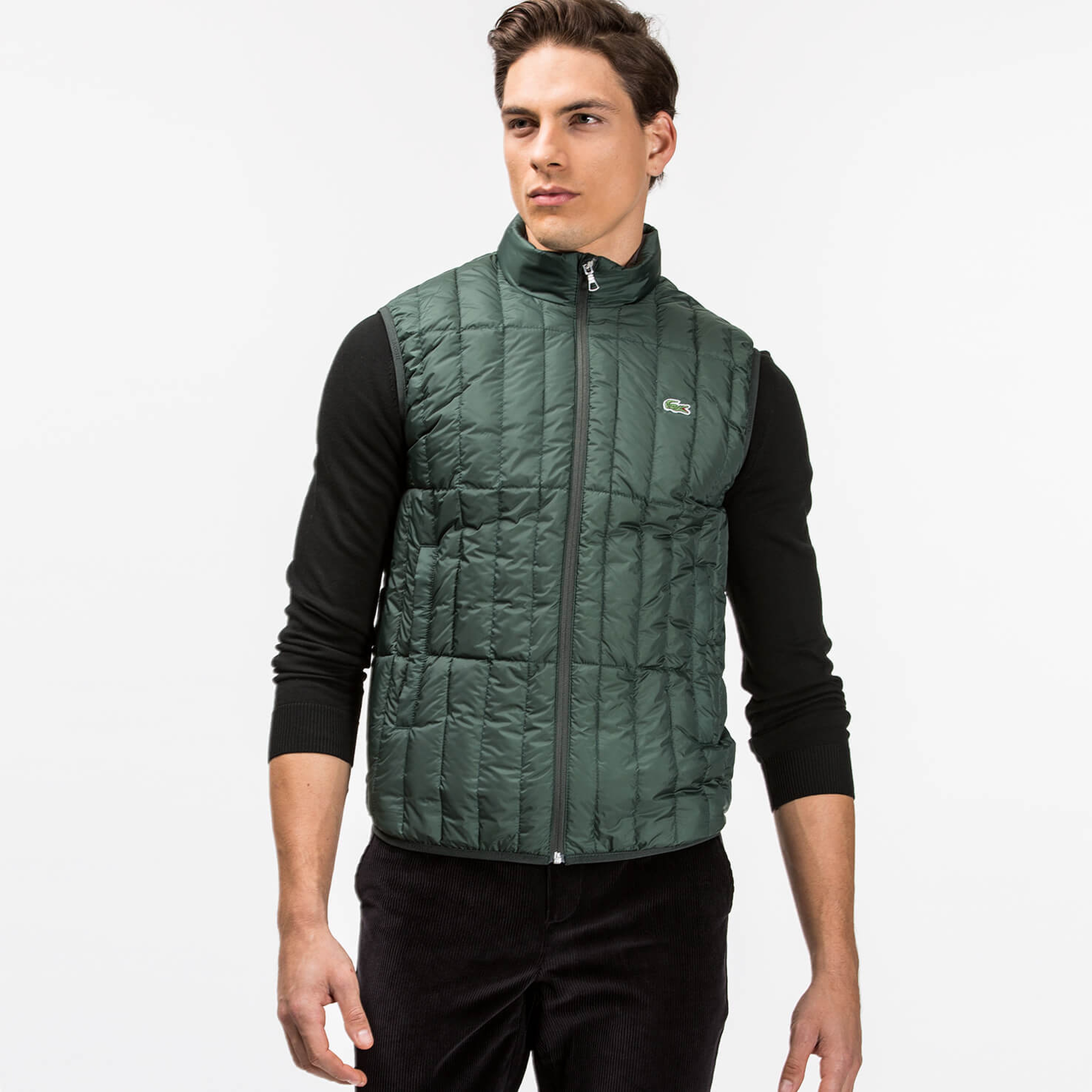 Lacoste Erkek Yeşil Yelek