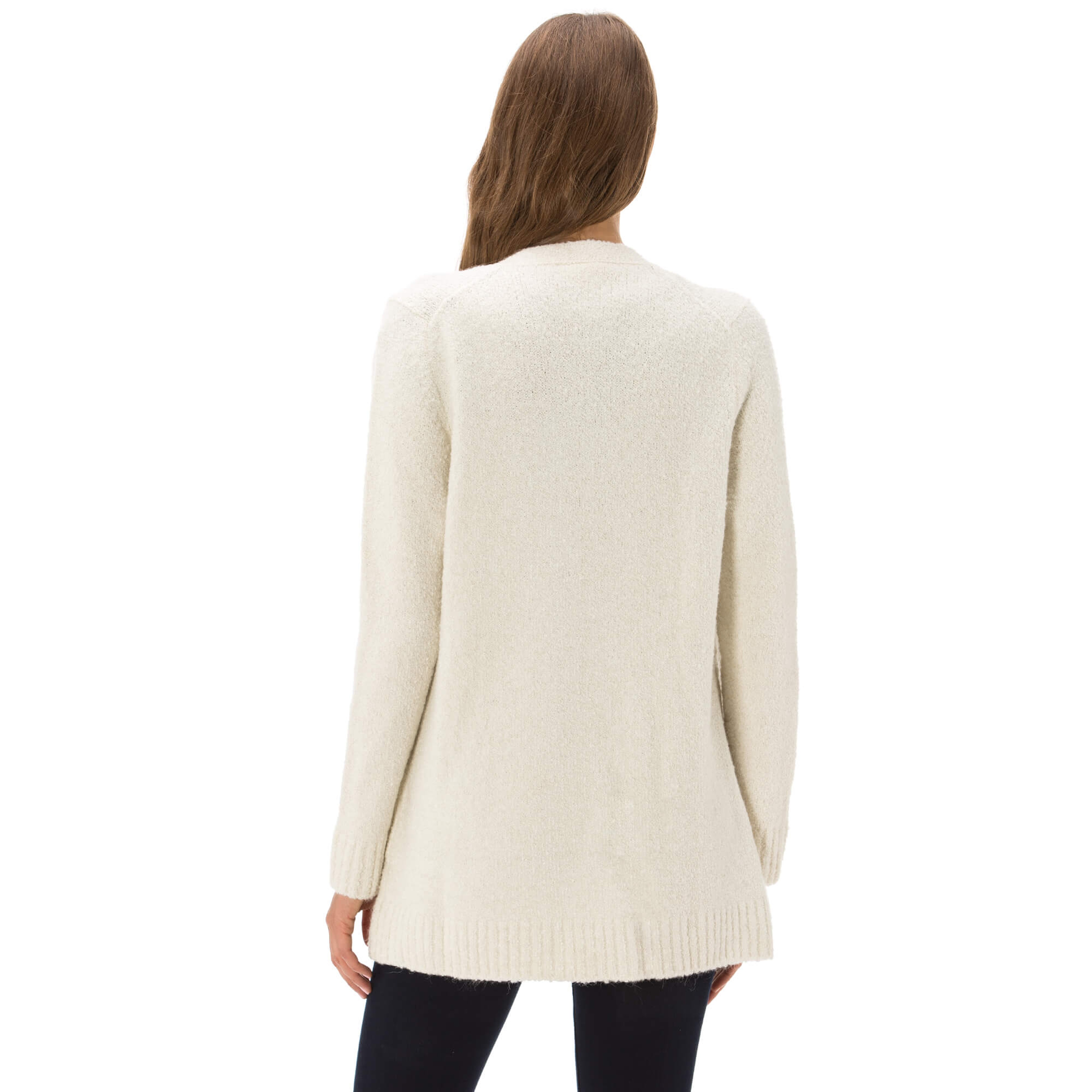 Lacoste Kadın Uzun Kollu Bej Triko Hırka