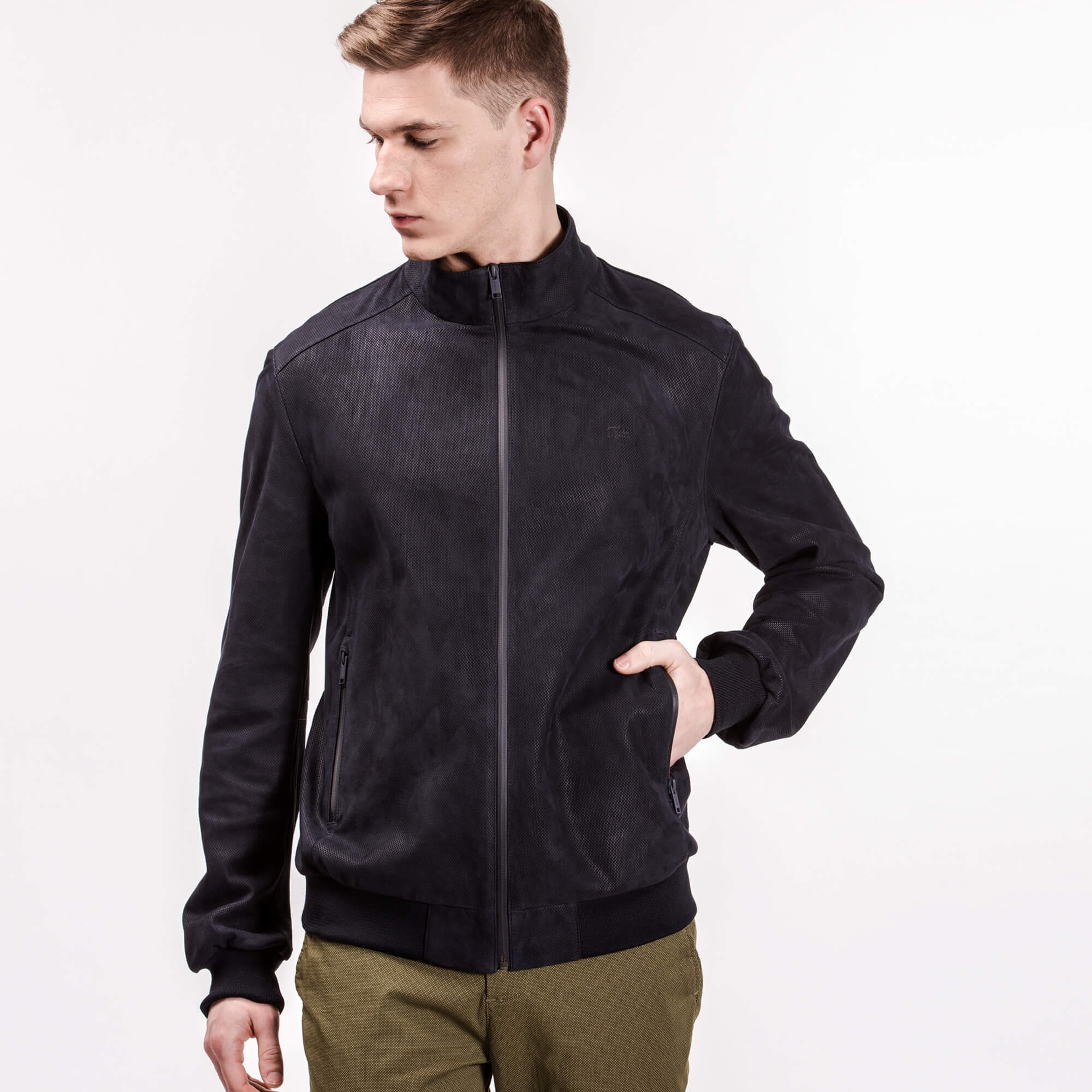 Lacoste Erkek Lacivert Mont