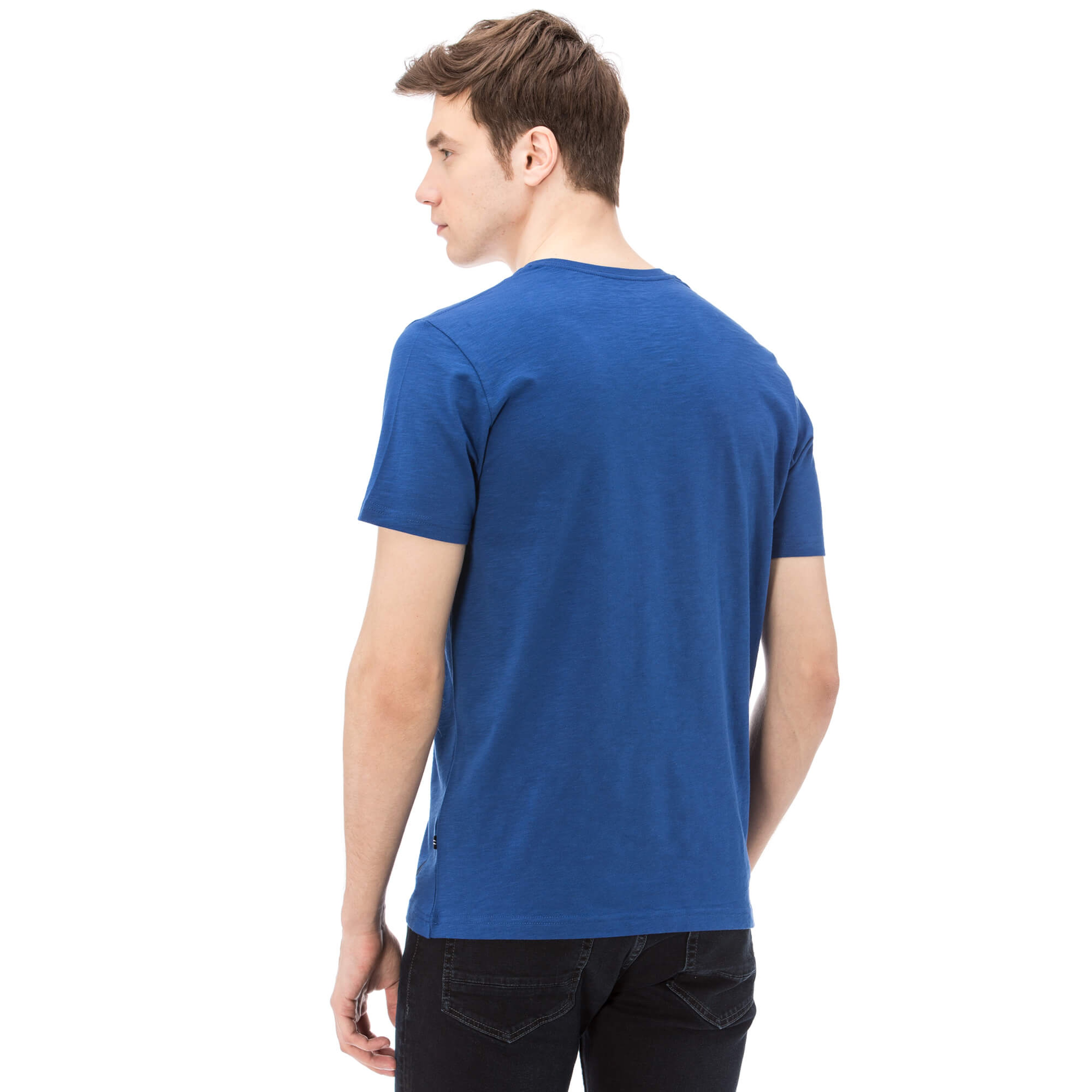 Nautica Erkek Mavi Slim Fit T-Shirt