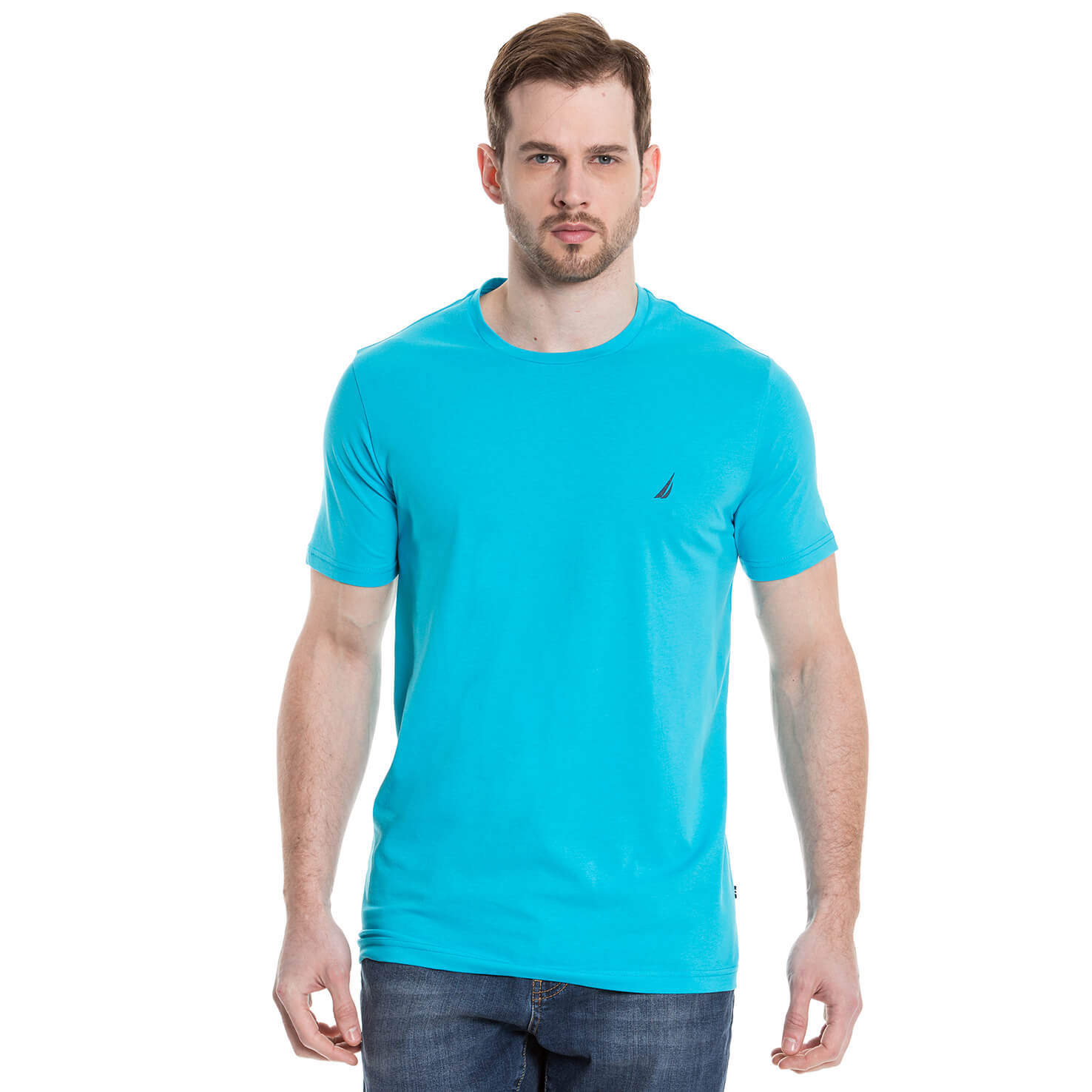 Nautica Erkek Mavi T-Shirt