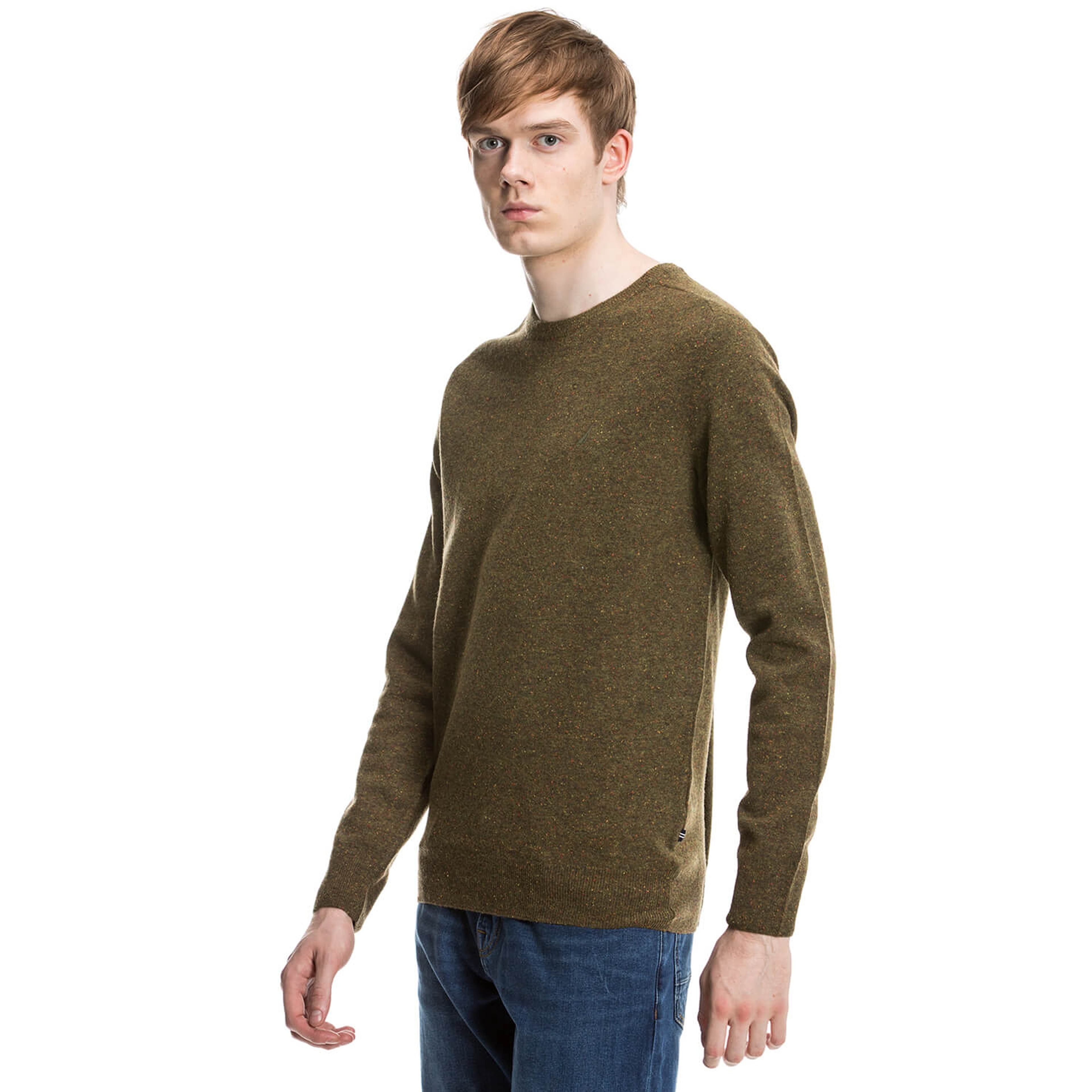 Nautica Erkek Yeşil Regular Fit Triko