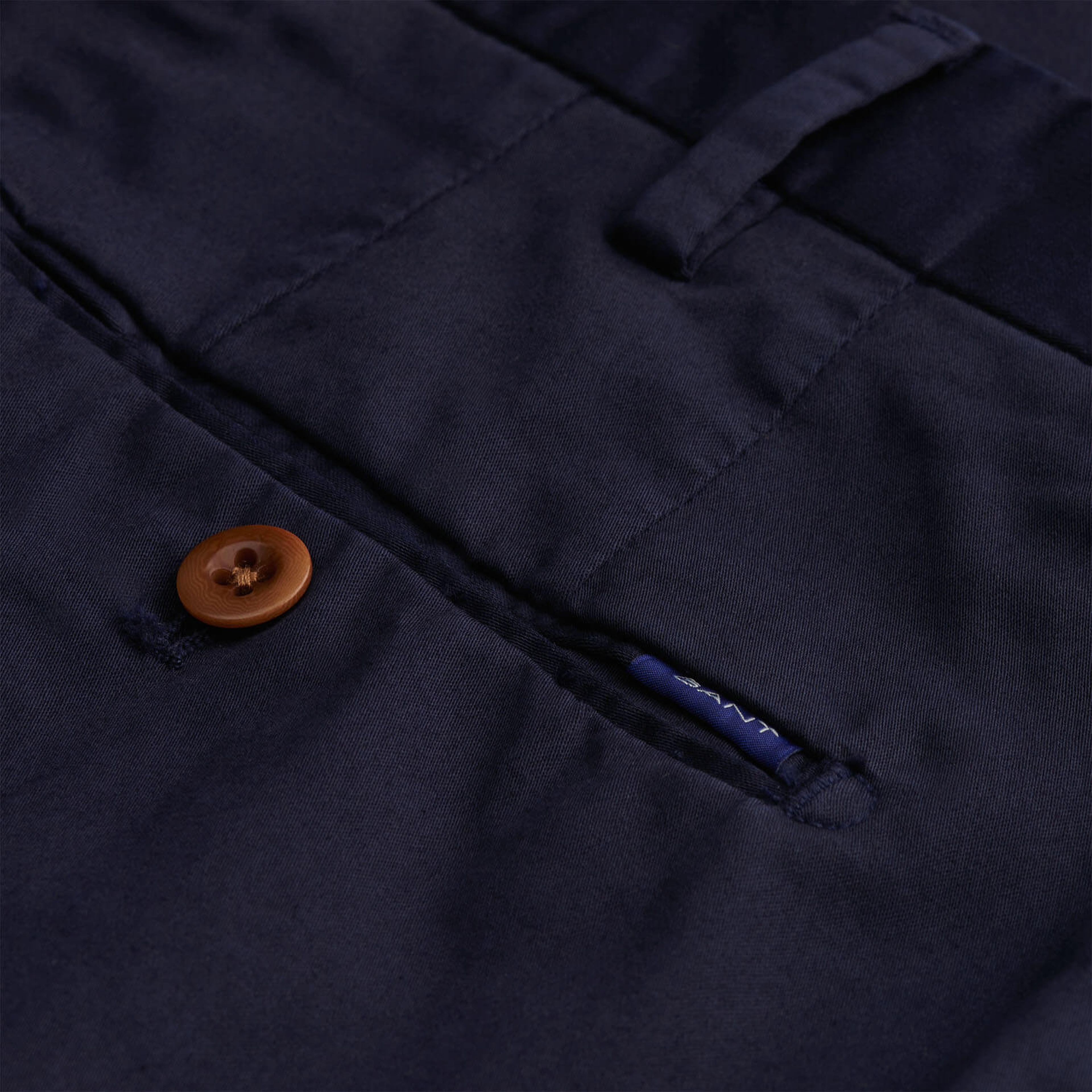 Gant Erkek Mavi Regular Fit Pantolon