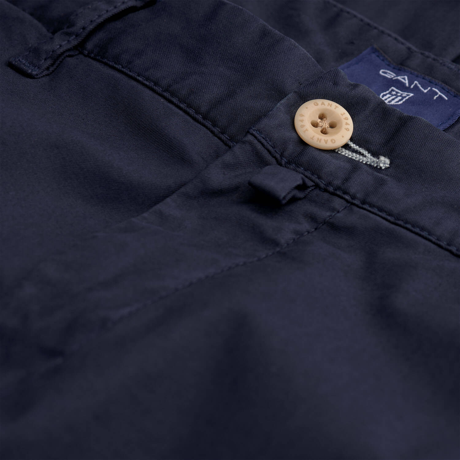 Gant Erkek Lacivert Slim Fit Pantolon