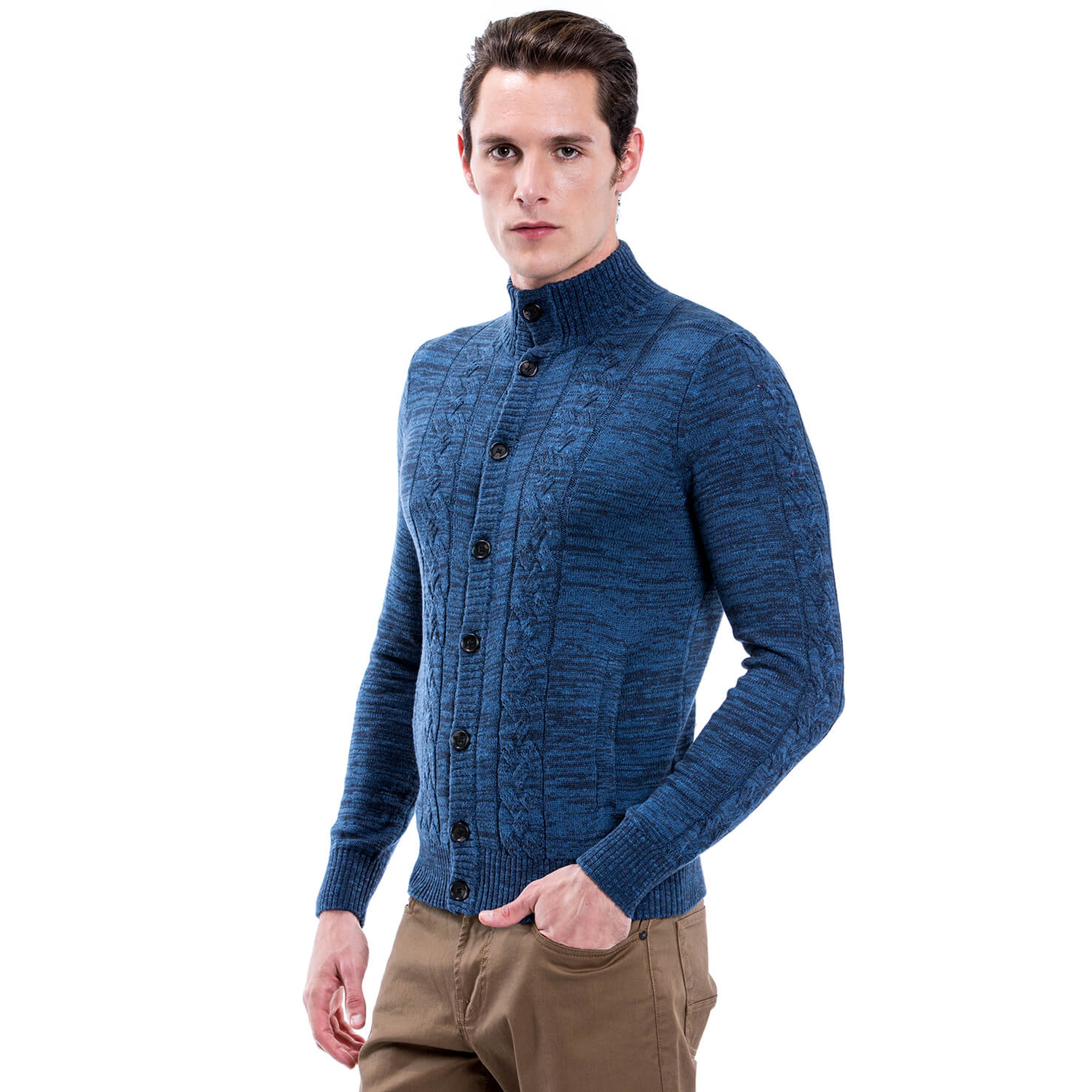 Nautica Erkek Lacivert Triko Hırka