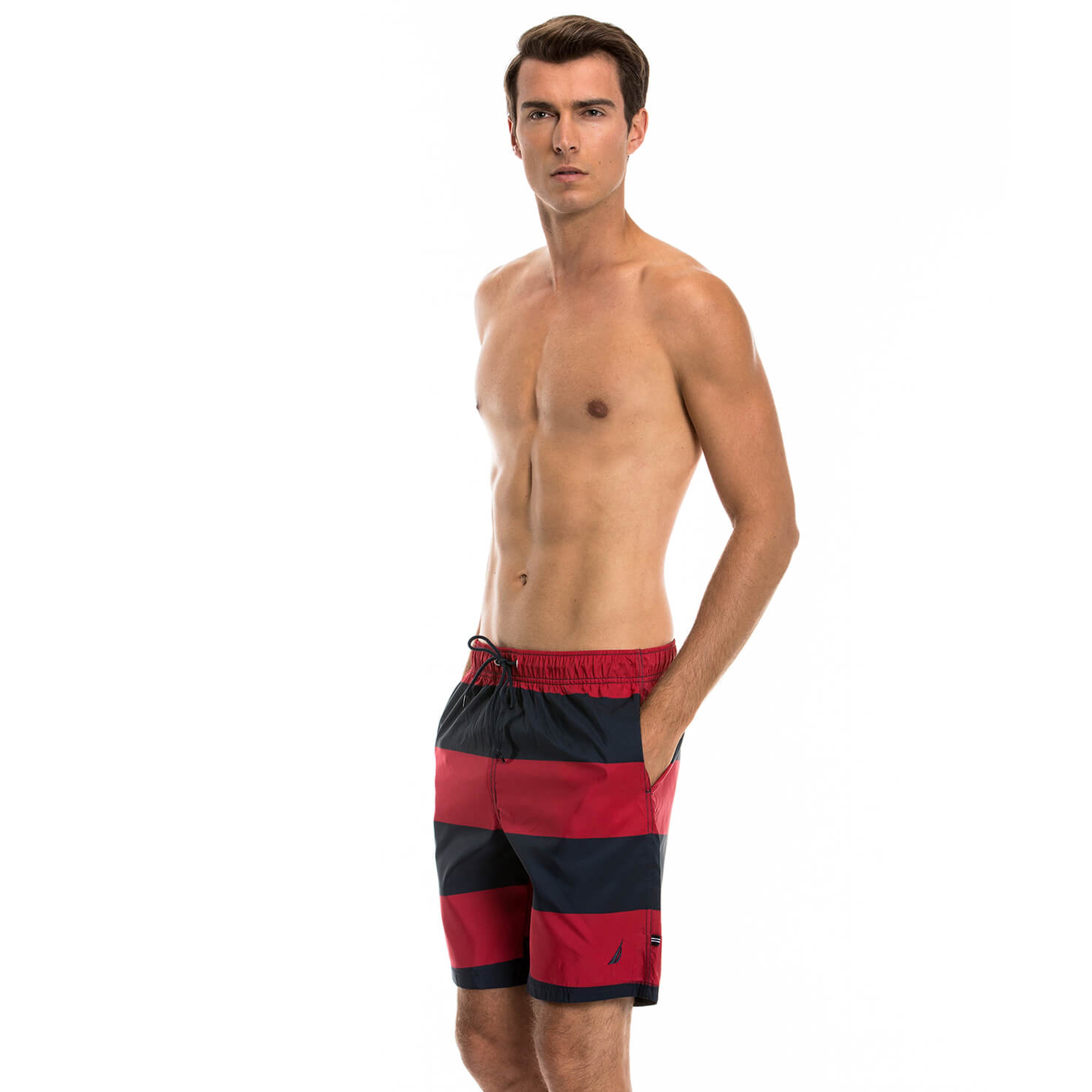 Nautica Erkek Kırmızı Mayo Şort